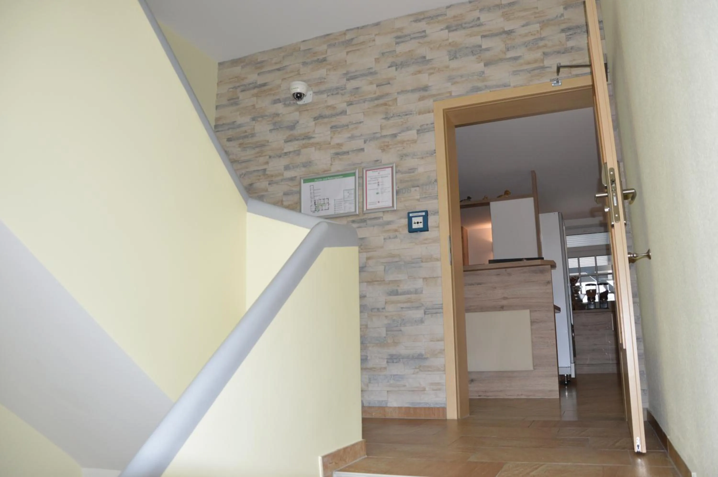 Kitchen or kitchenette in Hotel Mezzero