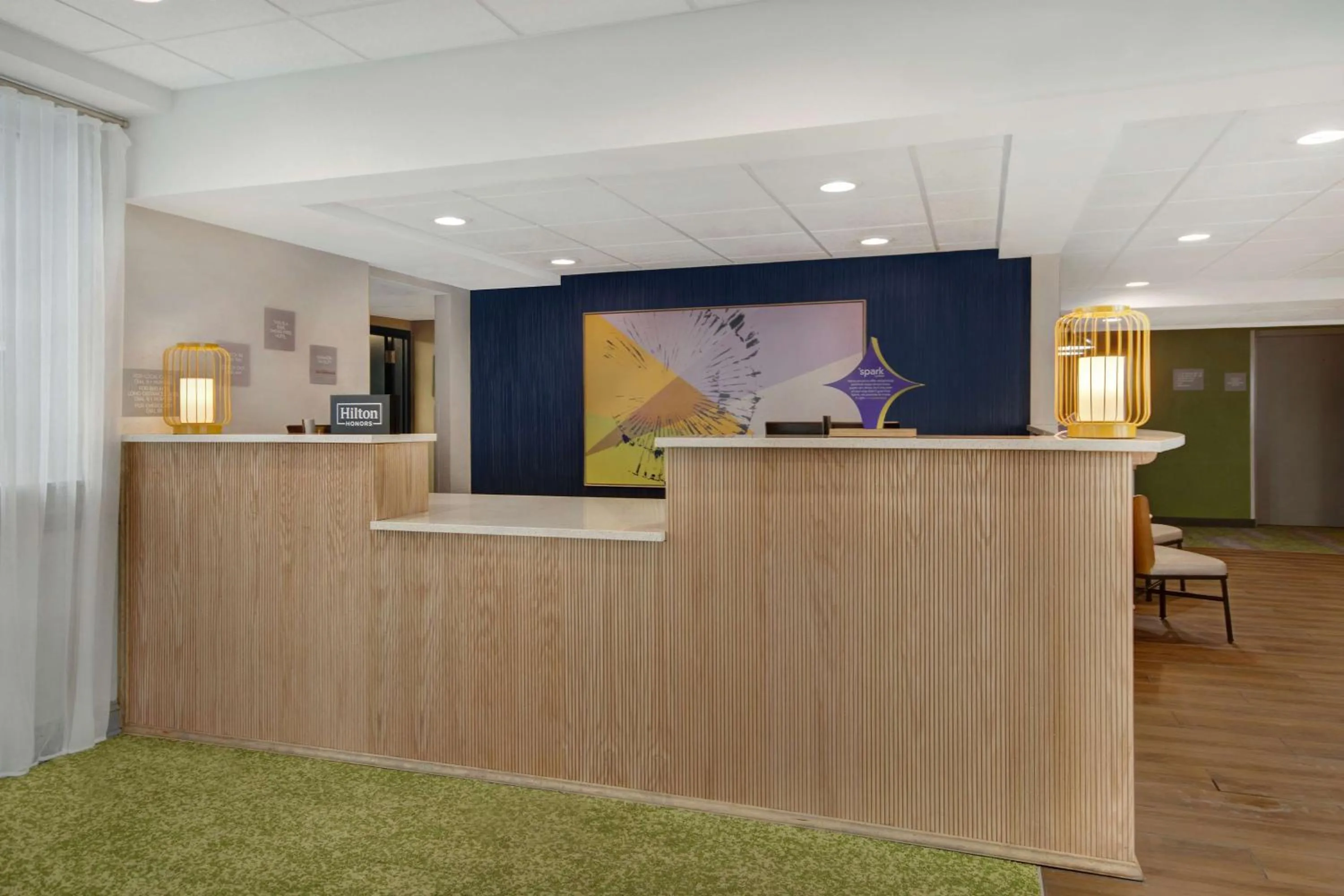 Lobby or reception in Spark By Hilton Rochester University Area