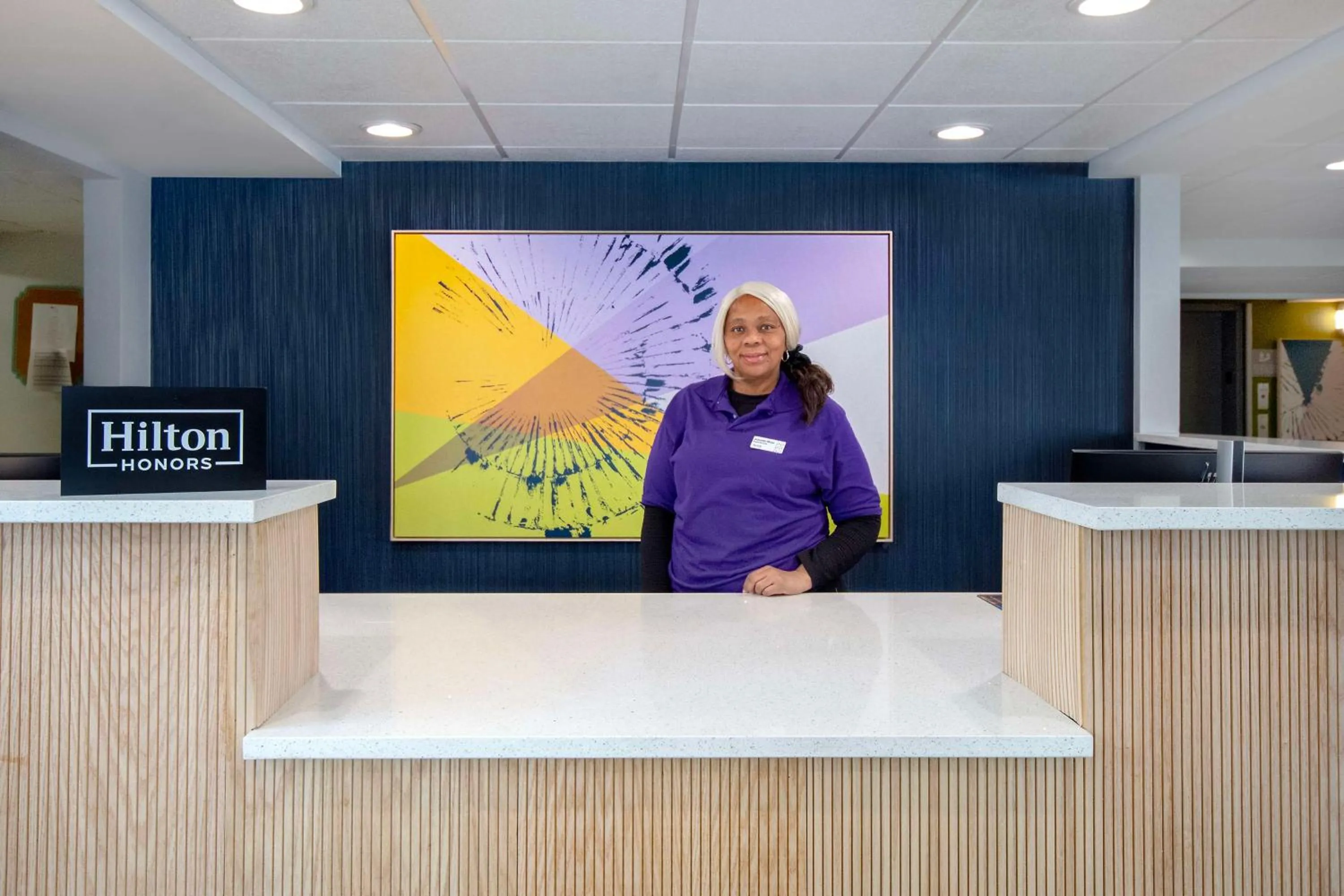 Lobby or reception in Spark By Hilton Rochester University Area