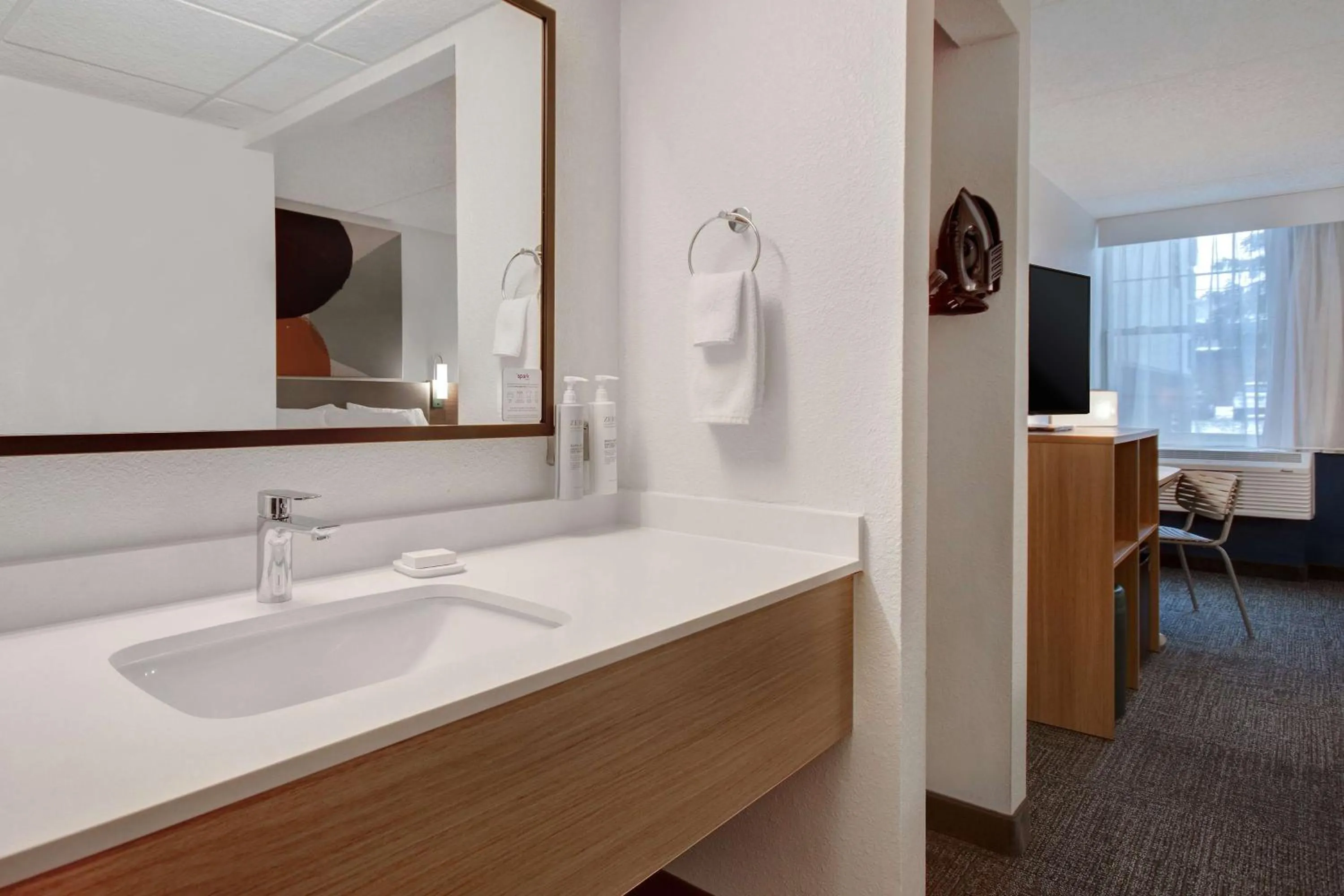 Bathroom in Spark By Hilton Rochester University Area
