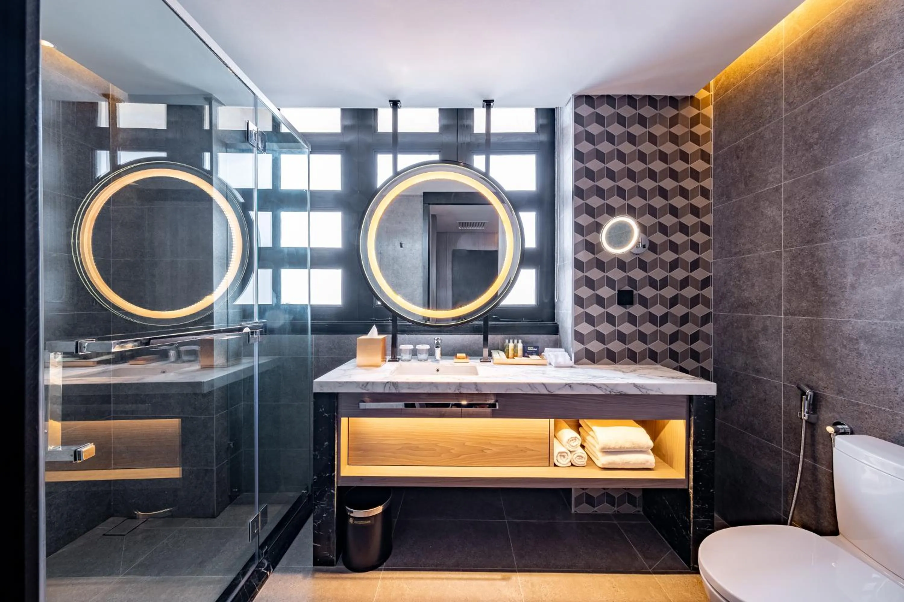 Bathroom in DoubleTree by Hilton Putrajaya Lakeside