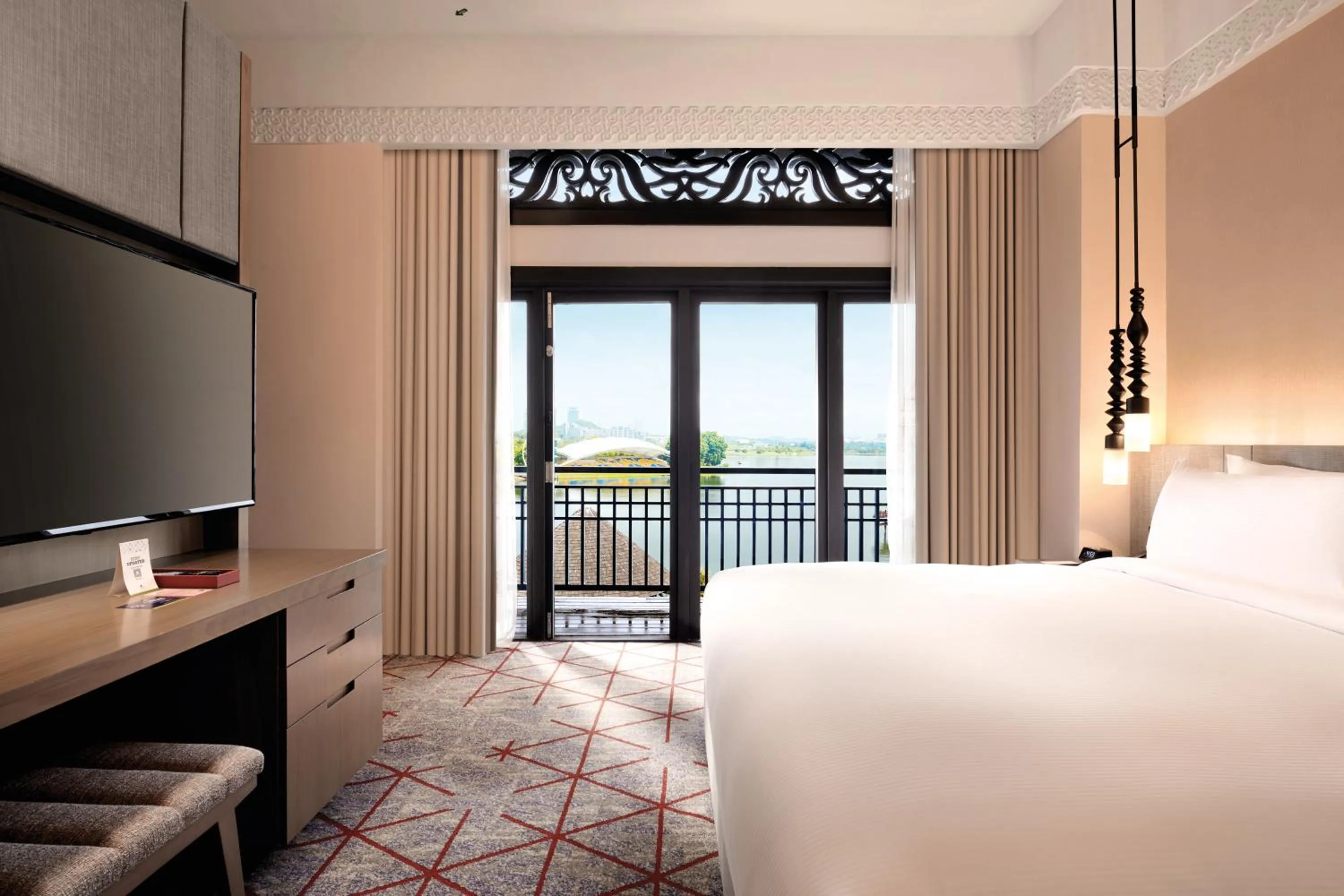 Bedroom, Bed in DoubleTree by Hilton Putrajaya Lakeside