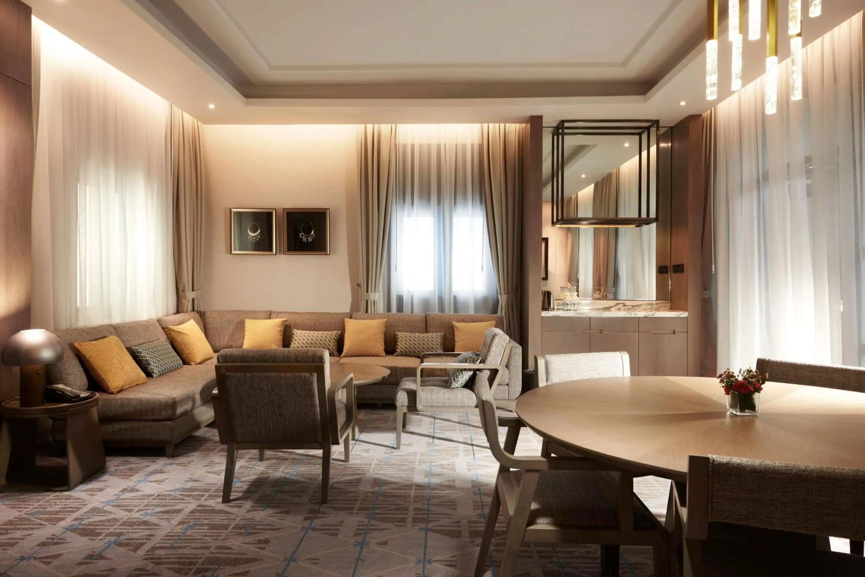 Living room in DoubleTree by Hilton Putrajaya Lakeside