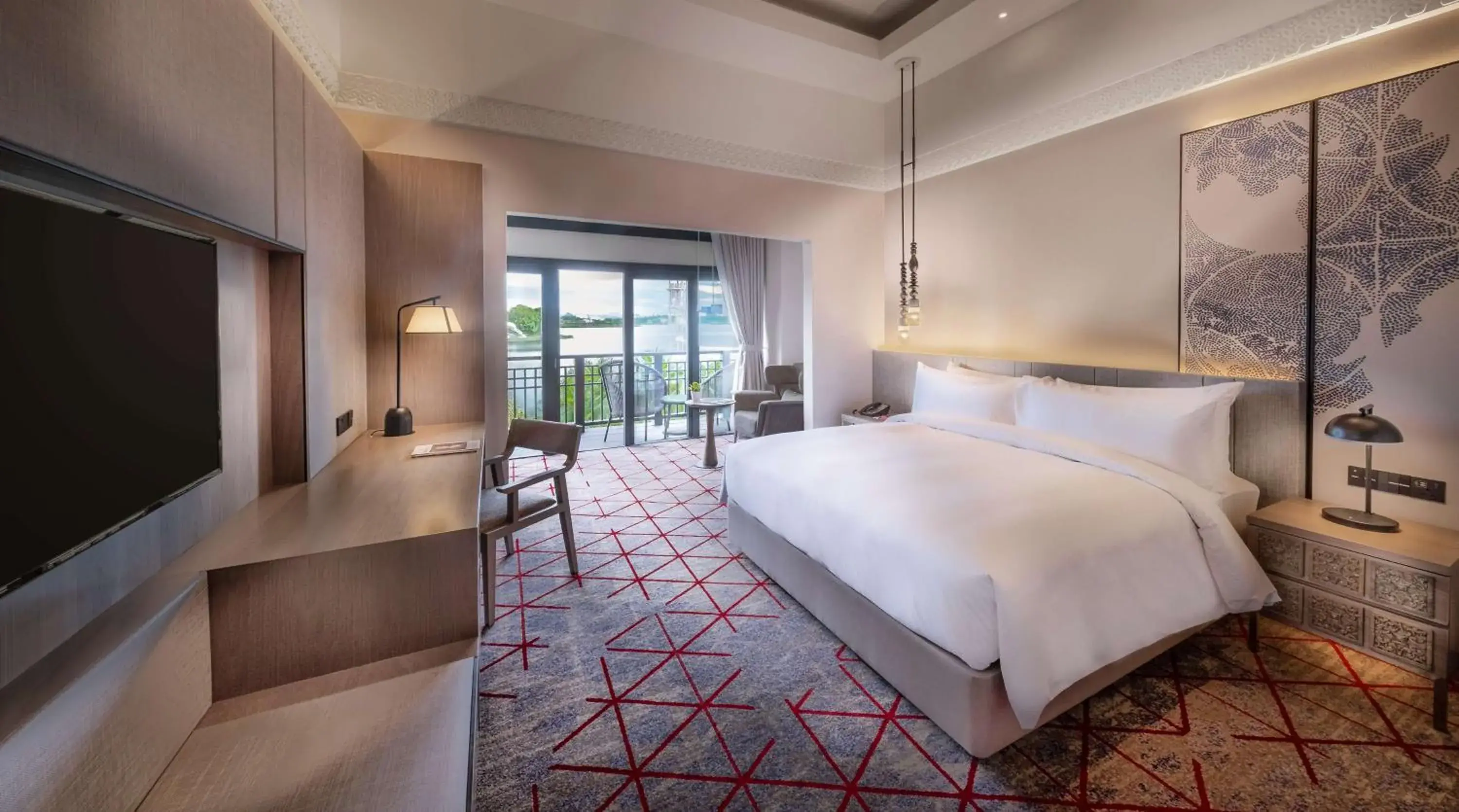 Executive King Room with Lake View in DoubleTree by Hilton Putrajaya Lakeside Executive King Room with Lake View in DoubleTree by Hilton Putrajaya Lakeside