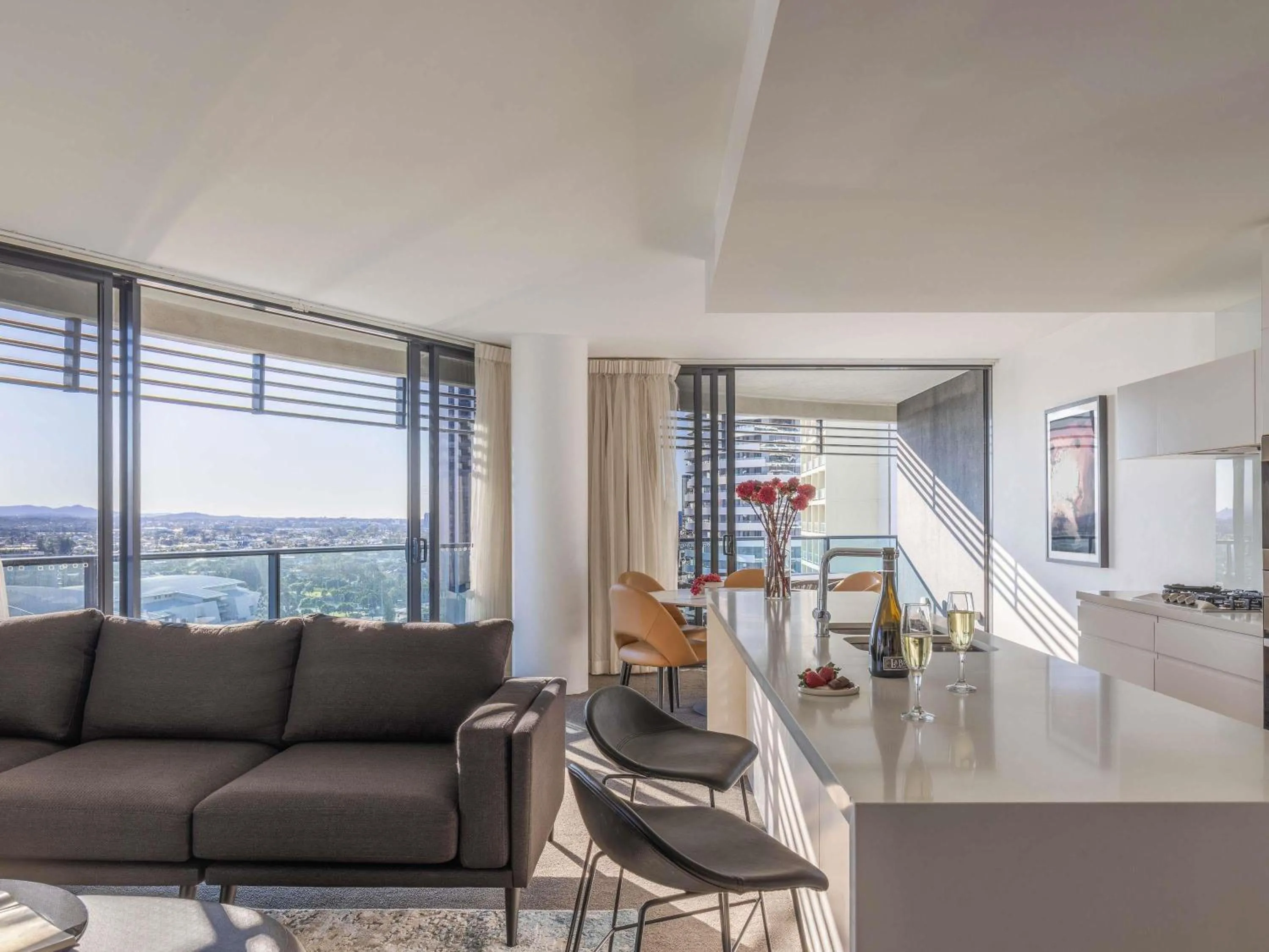 Bedroom in Peppers Broadbeach