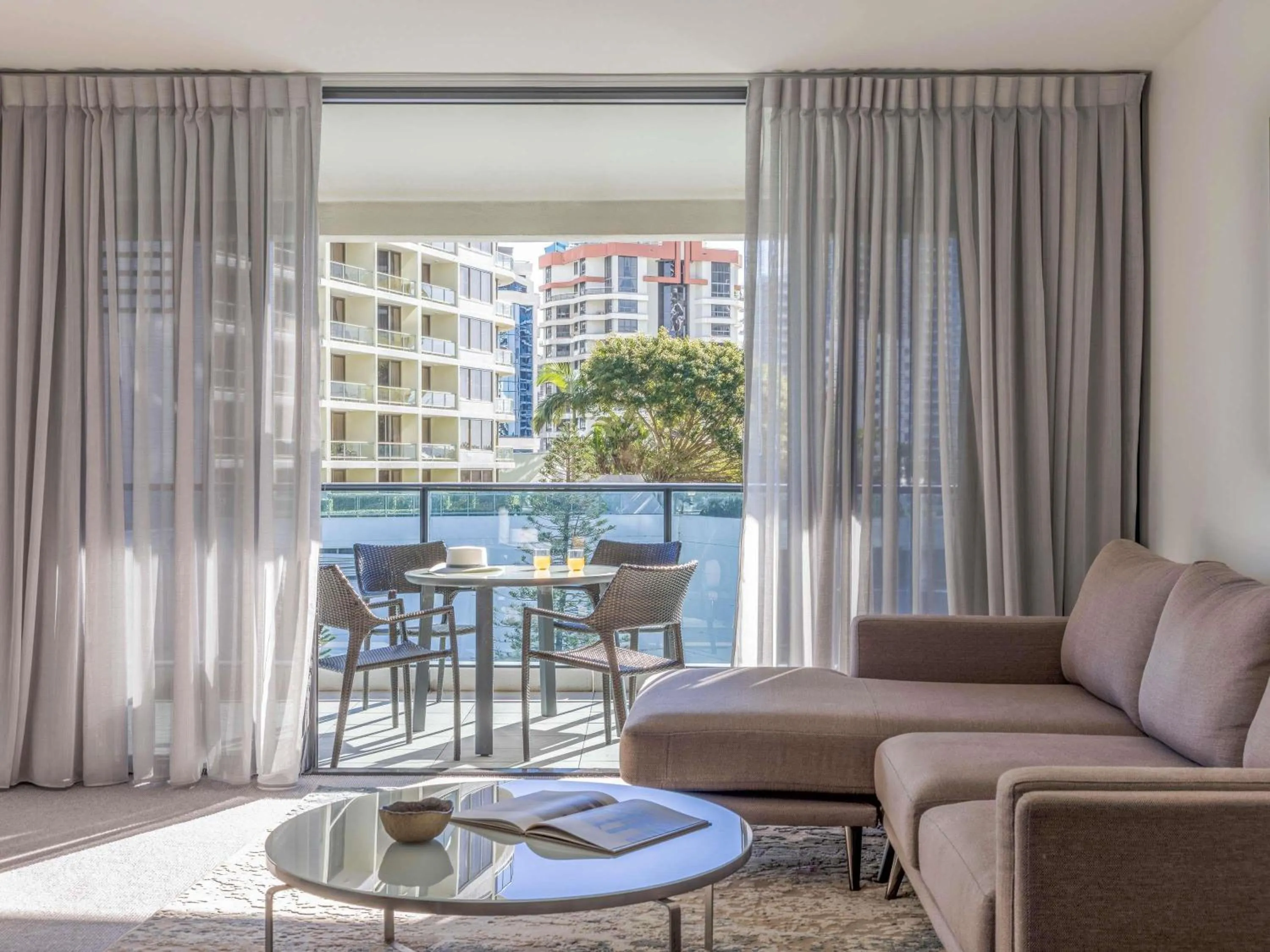 Bedroom in Peppers Broadbeach