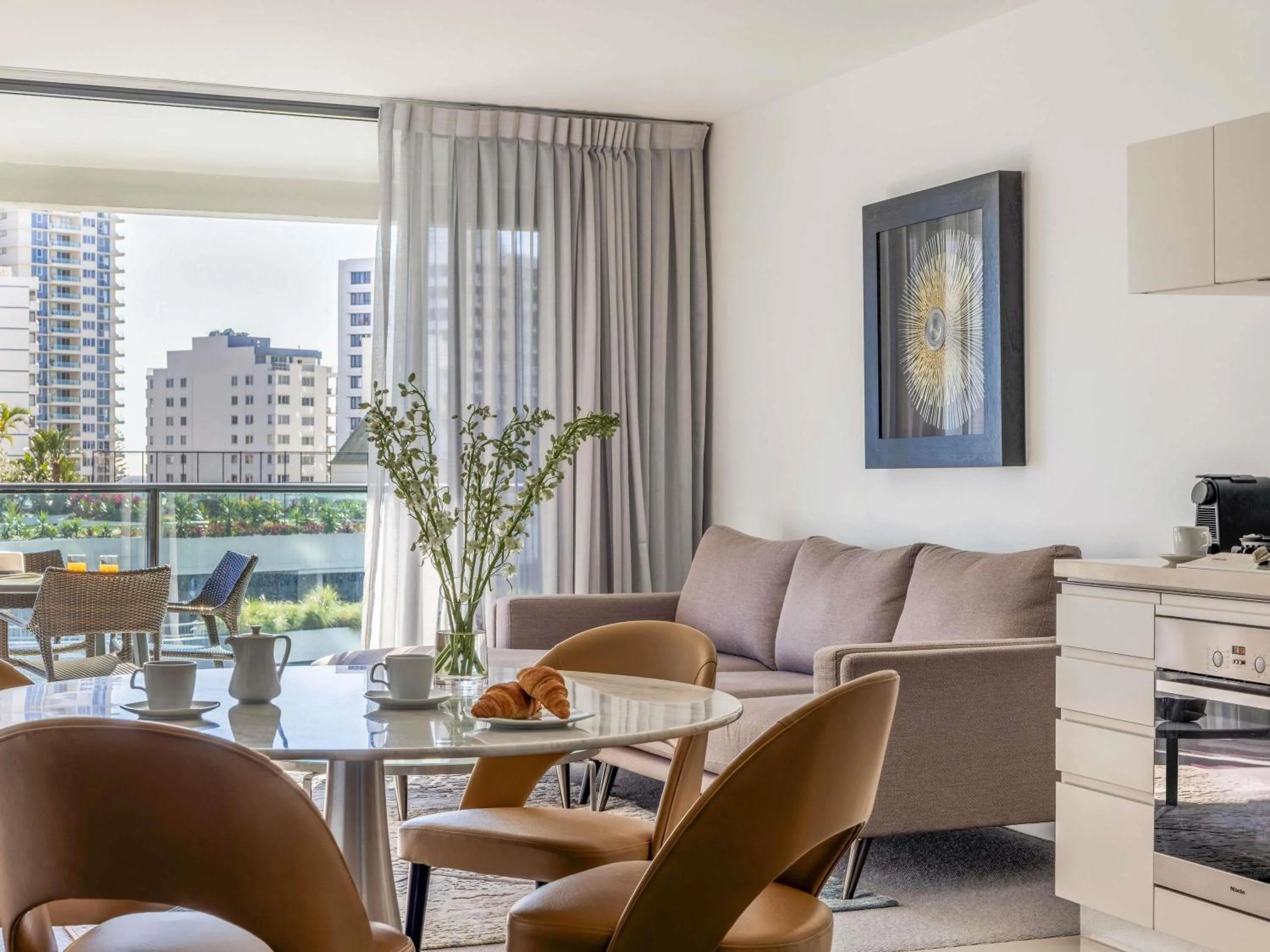 Bedroom in Peppers Broadbeach