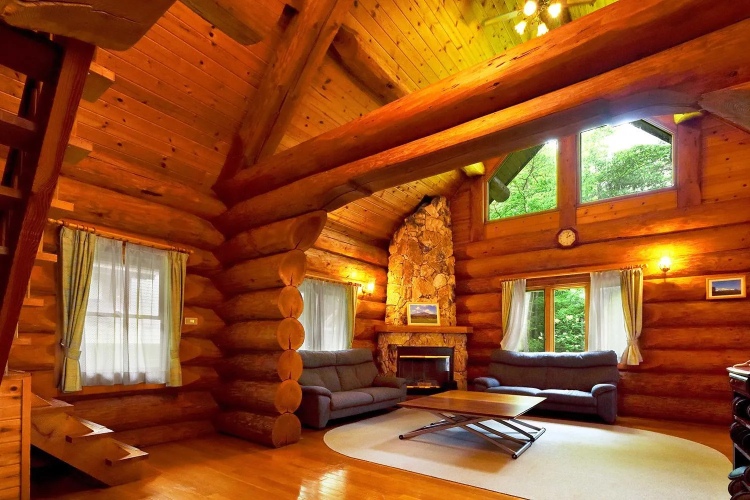 Living room in Rental Log UrubeVillage