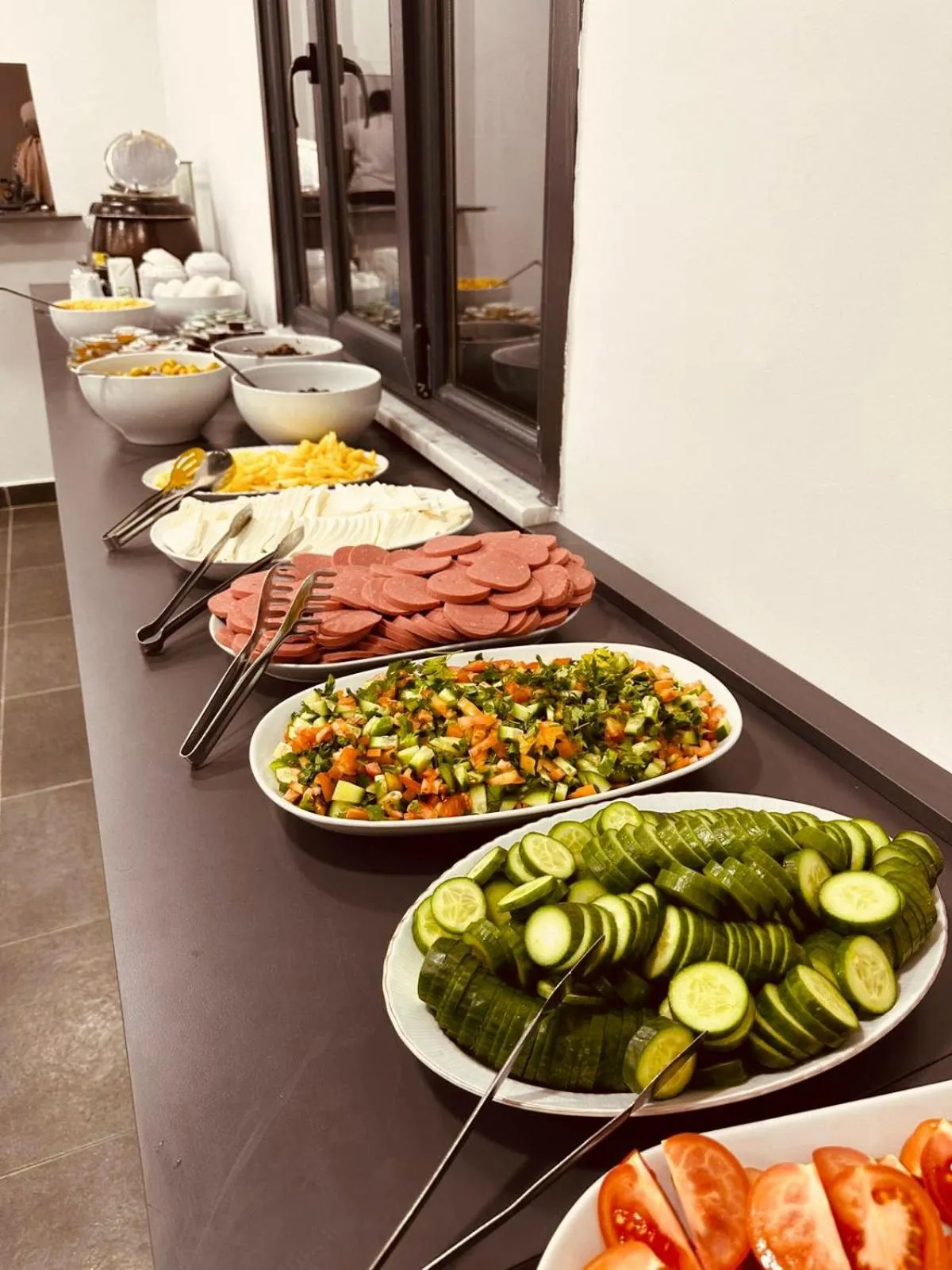 Buffet breakfast in Malkoç Hotel