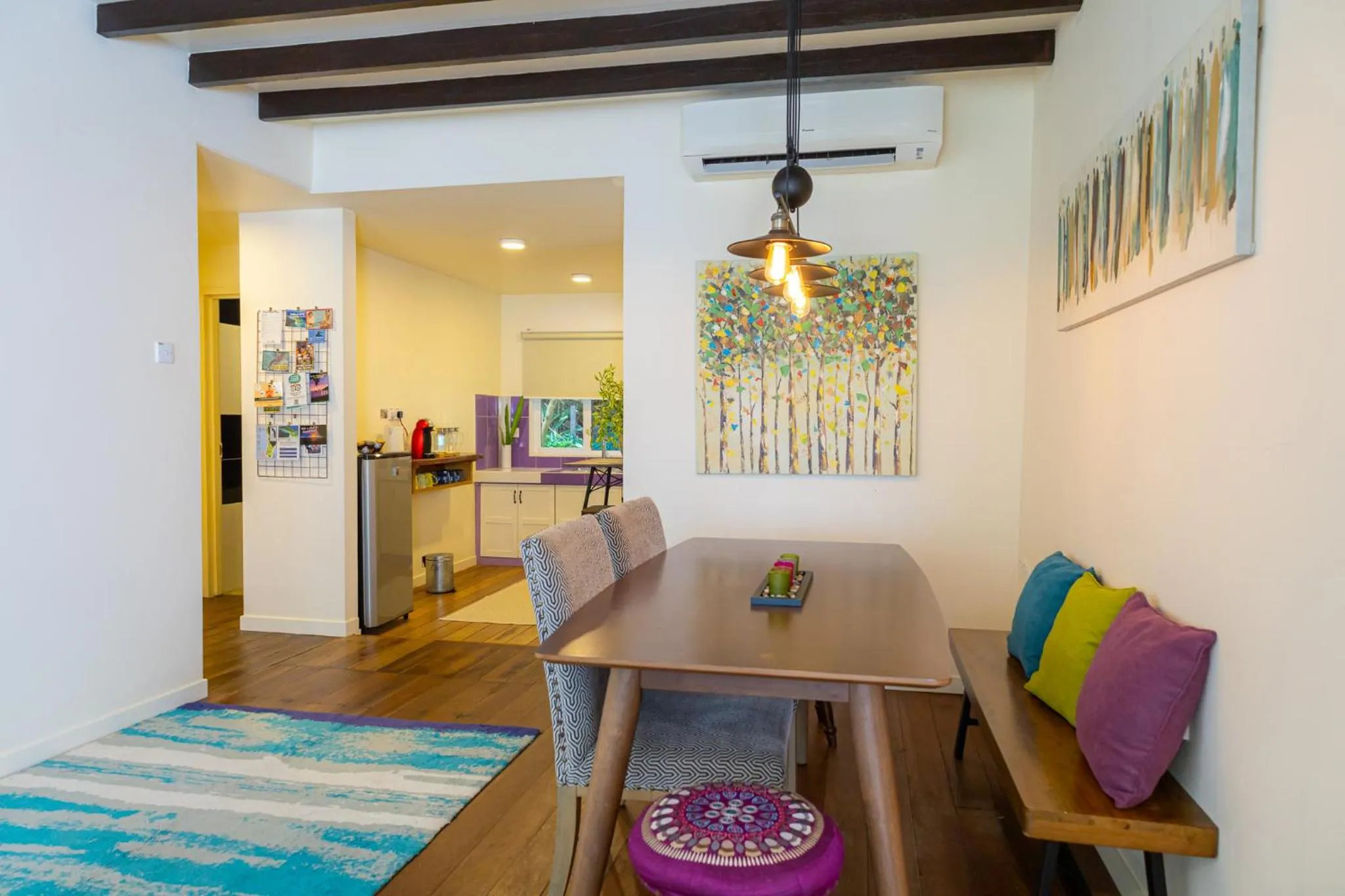Living room in Sutera Sanctuary Lodges At Manukan Island