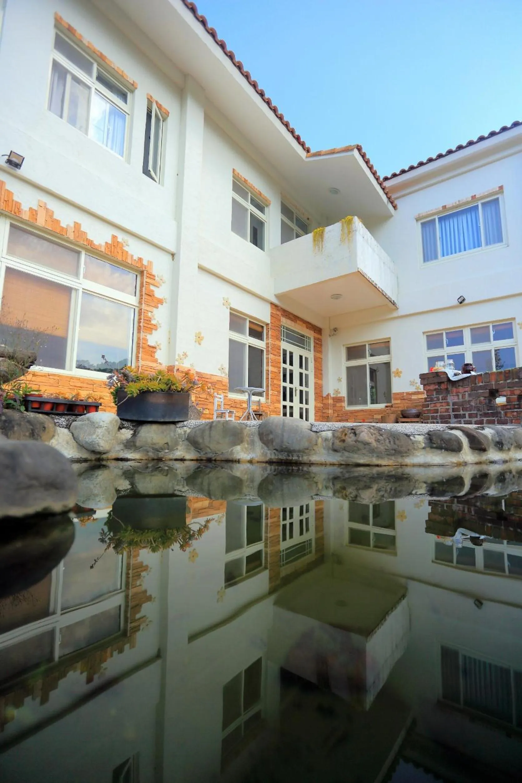 The house behind stream