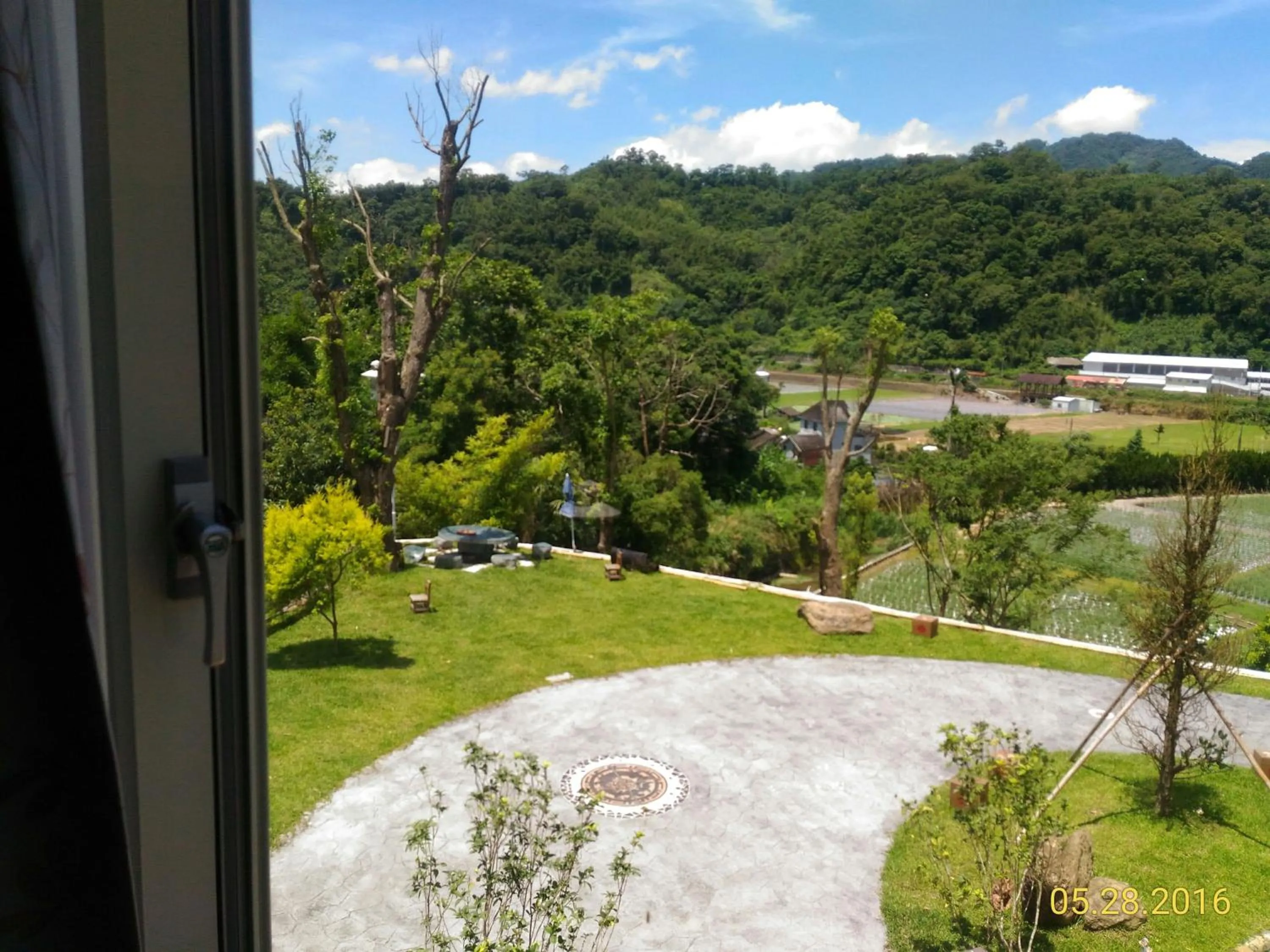 The house behind stream