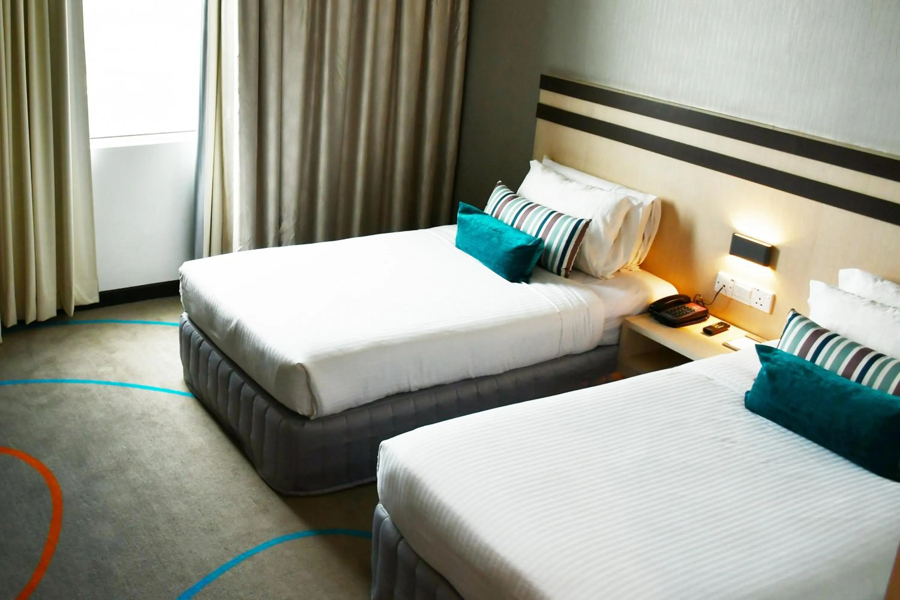 Photo of the whole room, Bed in Premiere Hotel - Complimentary Shuttle to Klang Wholesale Market
