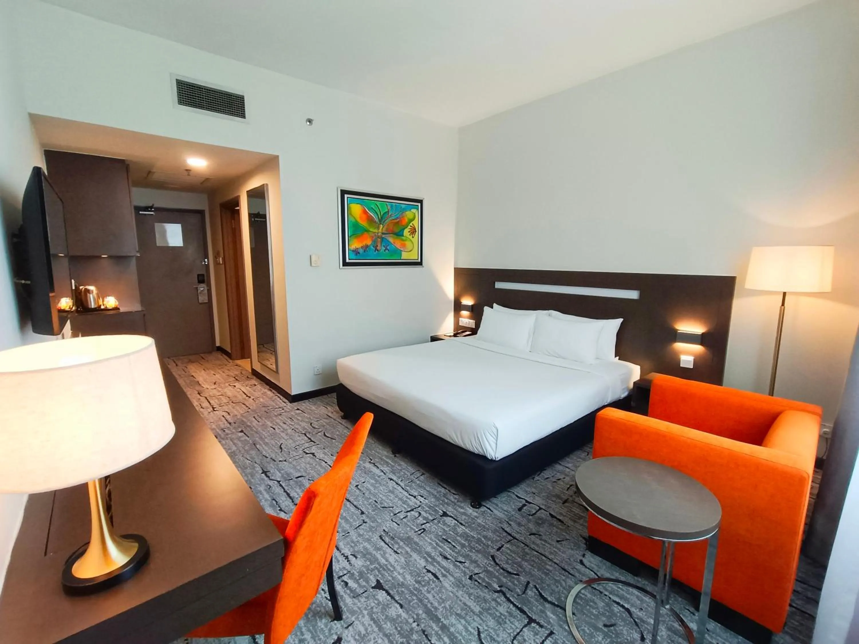 Bedroom, Bed in Premiere Hotel - Complimentary Shuttle to Klang Wholesale Market