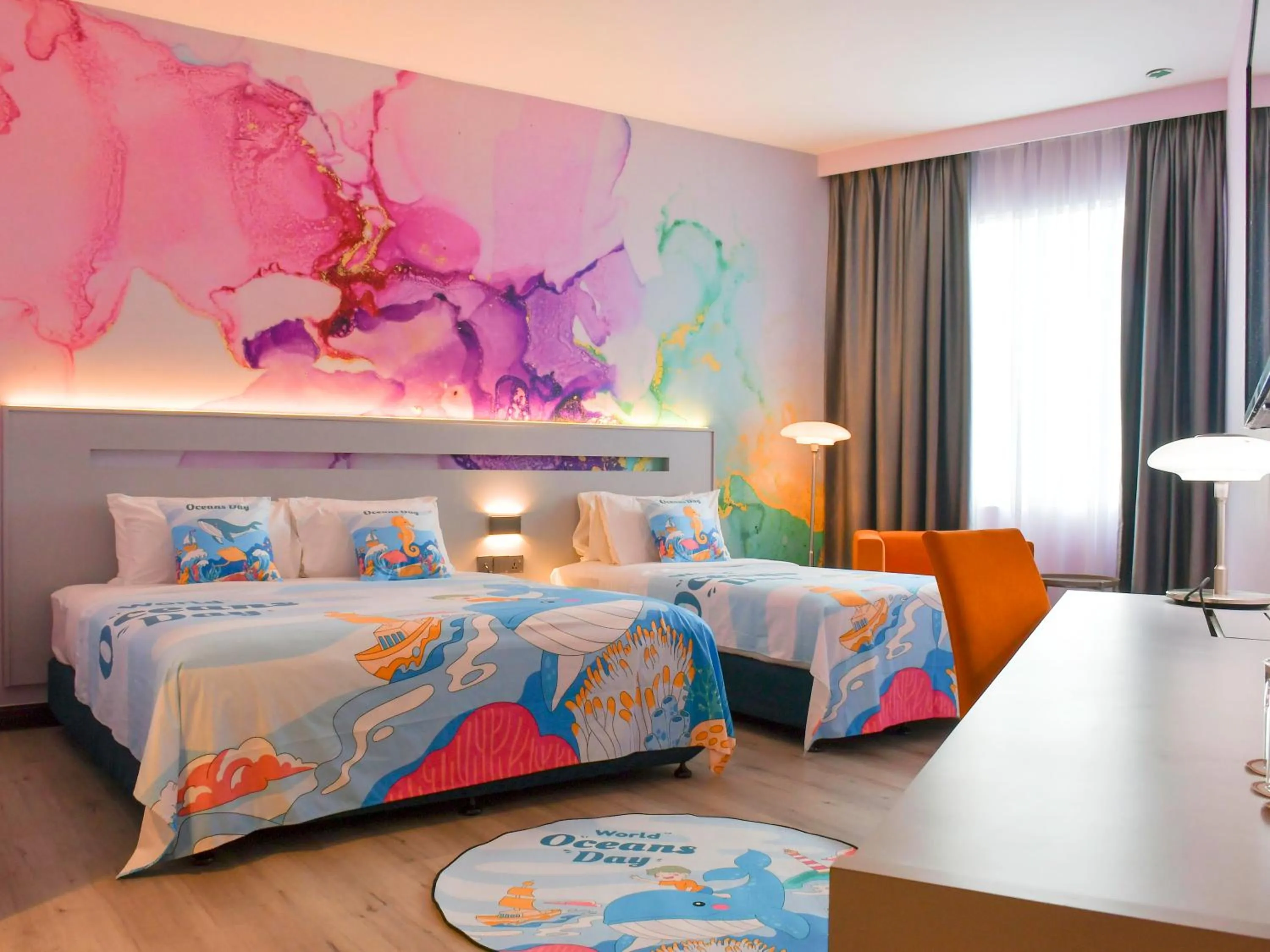 Bedroom, Bed in Premiere Hotel - Complimentary Shuttle to Klang Wholesale Market