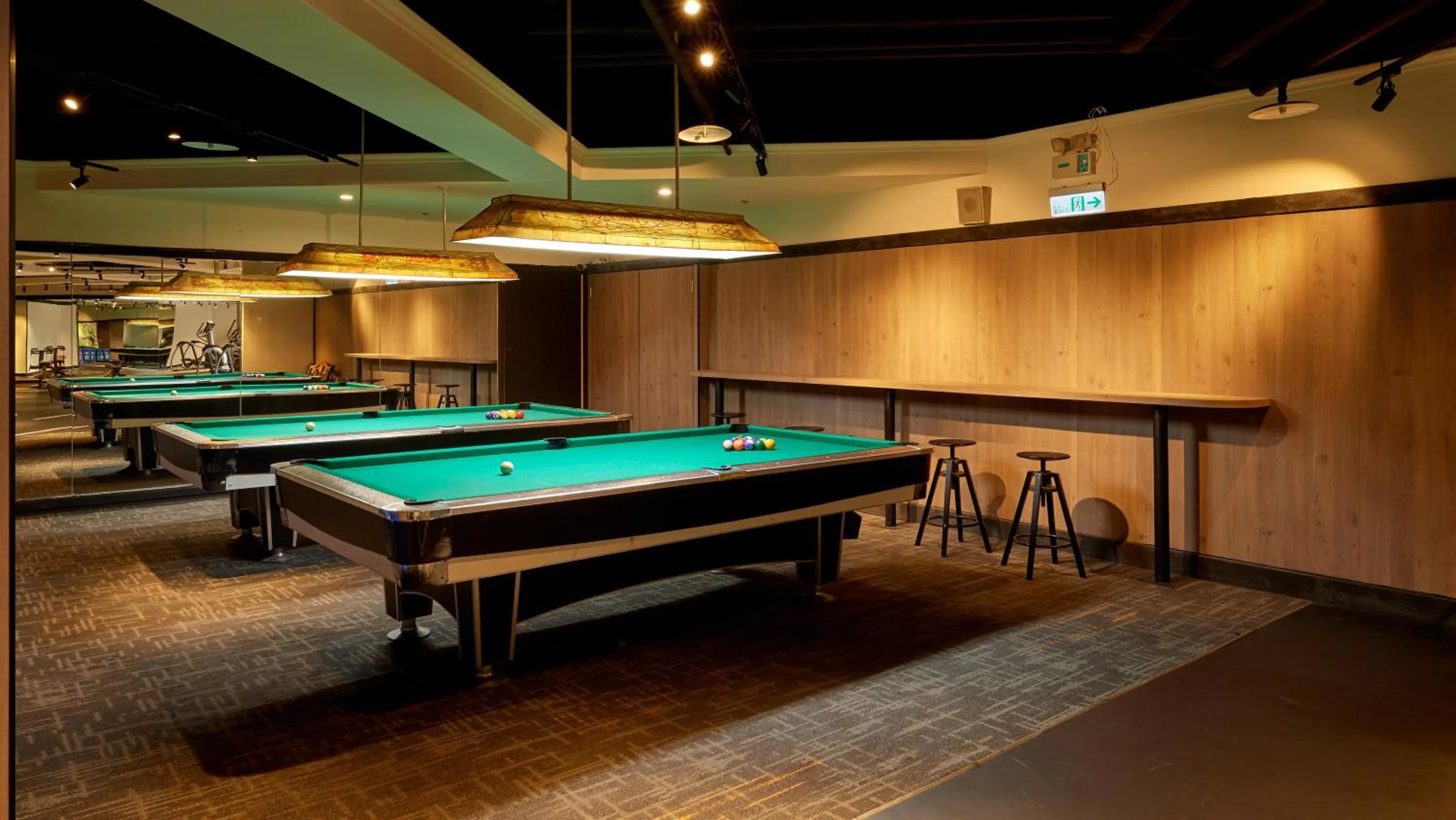 Billiard in Howard Lake Resort Shihmen Dam