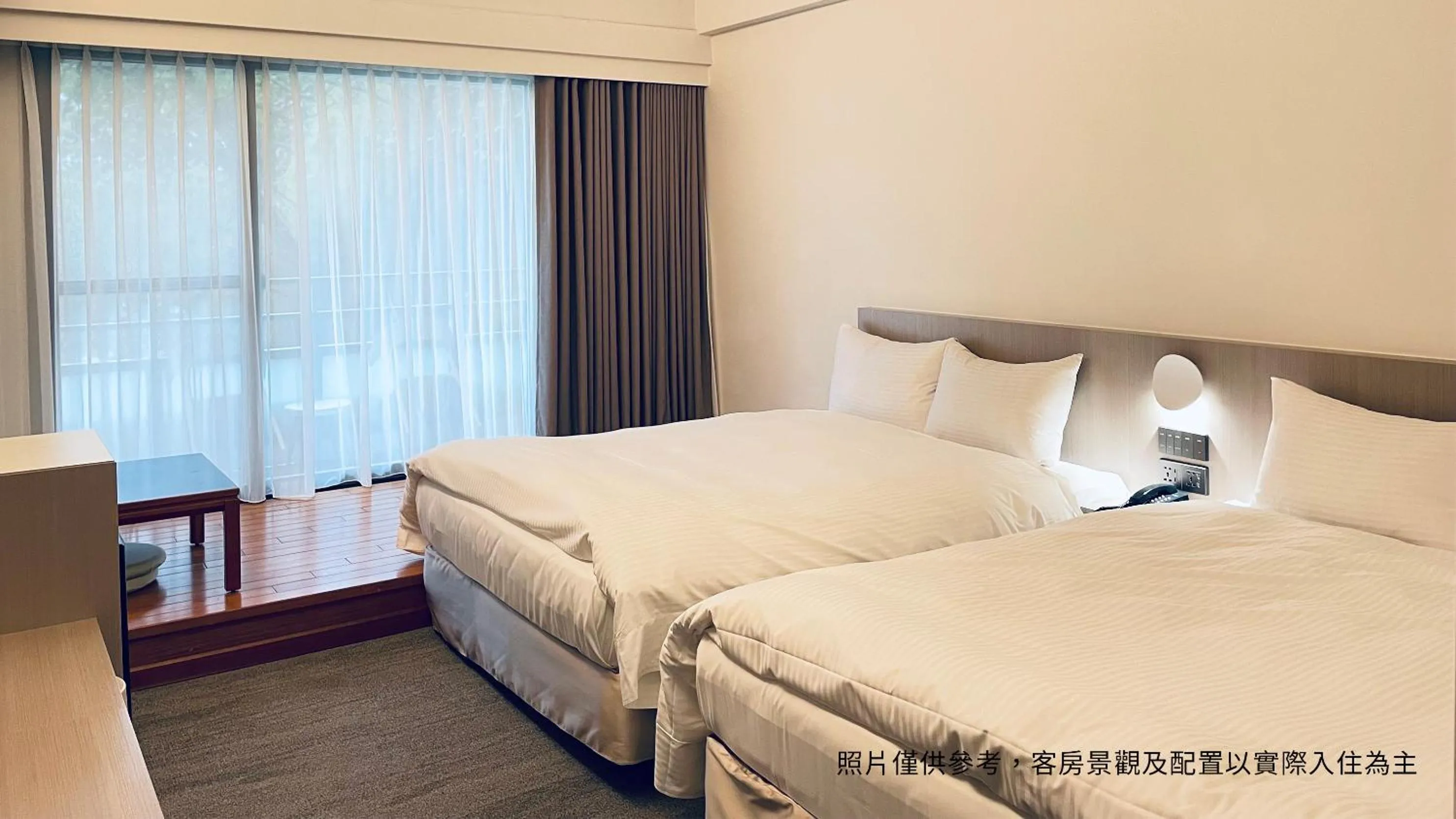 Bedroom, Bed in Howard Lake Resort Shihmen Dam