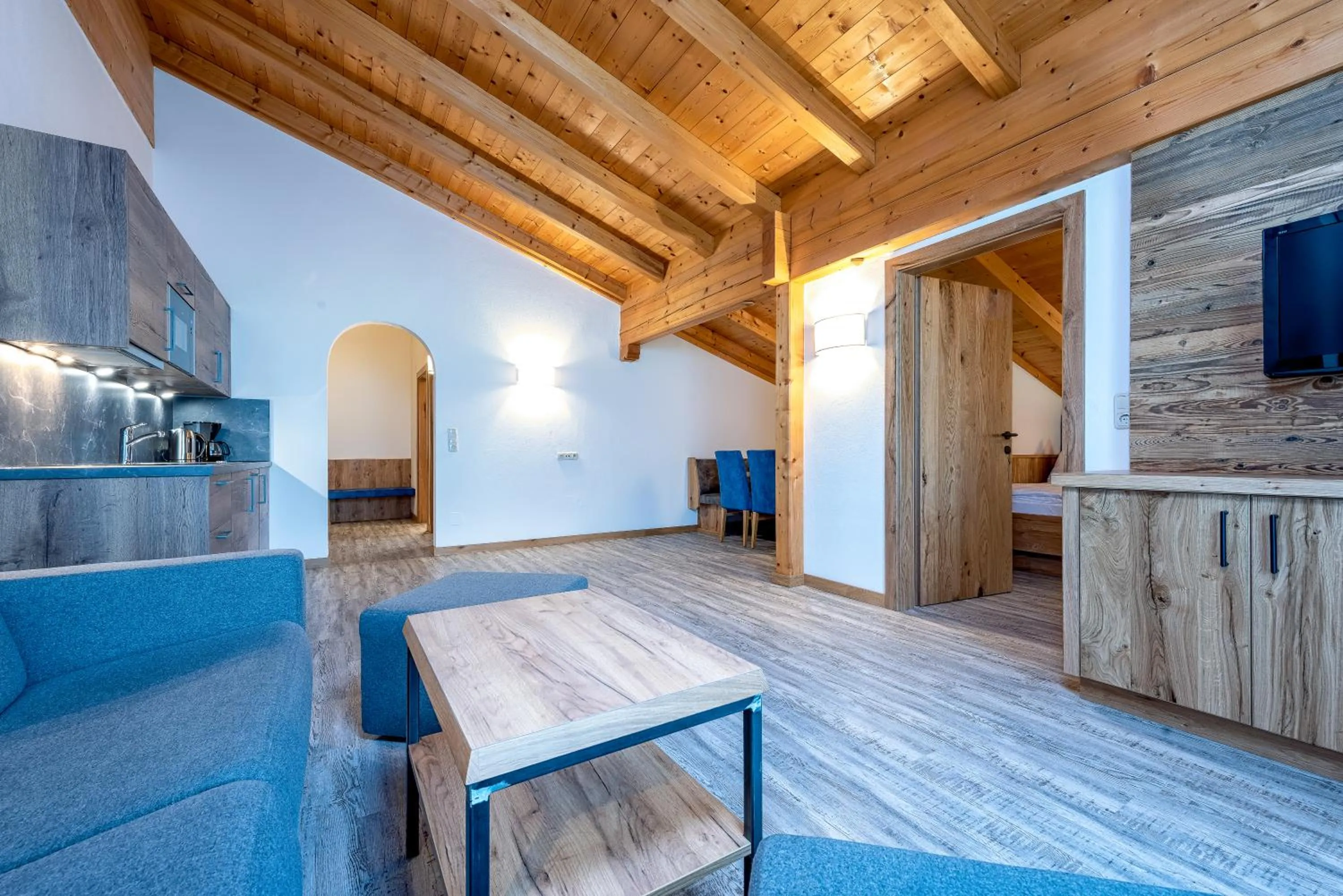 Living room in Das Stoaberg