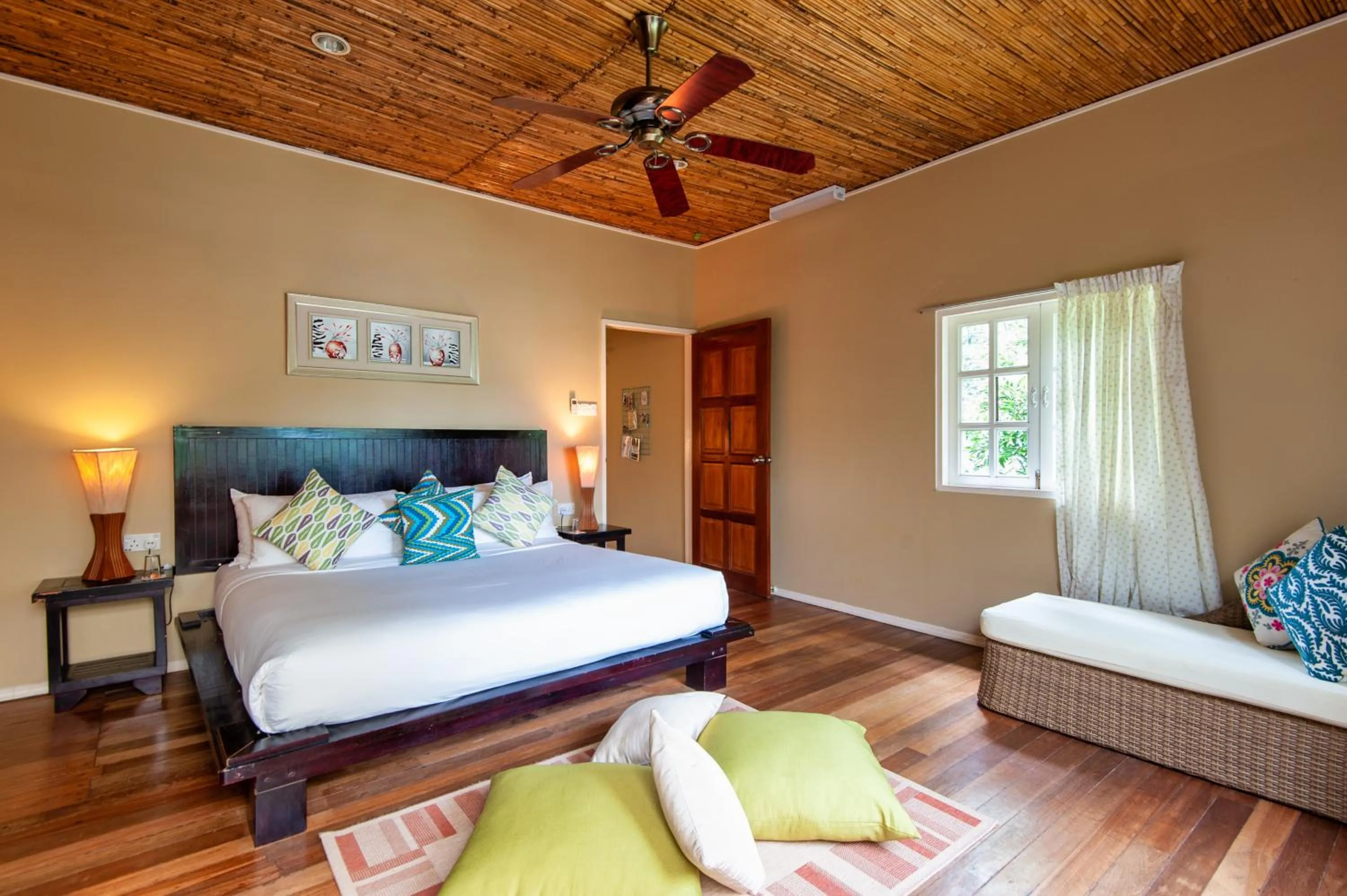 Bed in Sutera Sanctuary Lodges At Poring Hot Springs