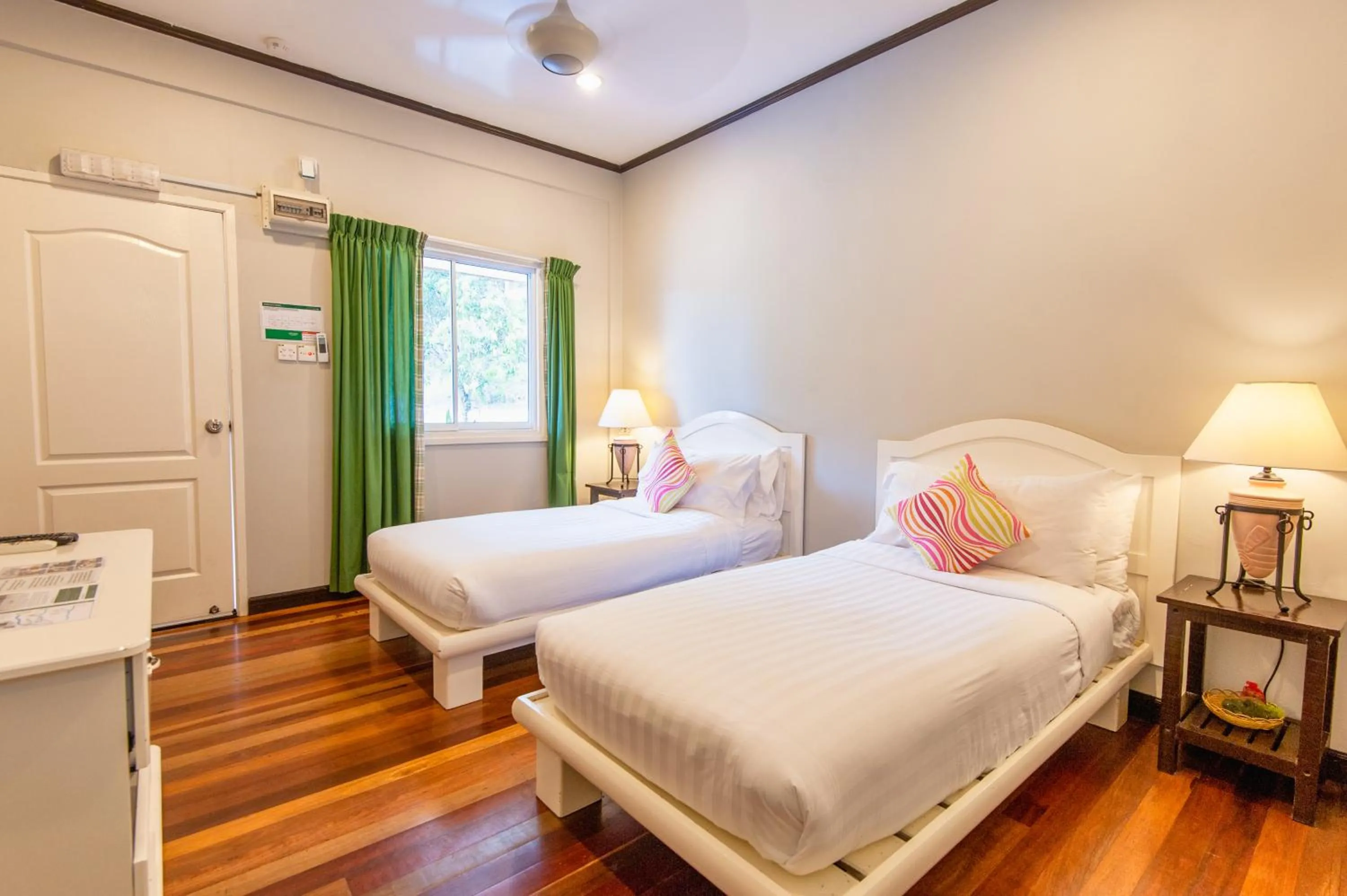 Bed in Sutera Sanctuary Lodges At Poring Hot Springs