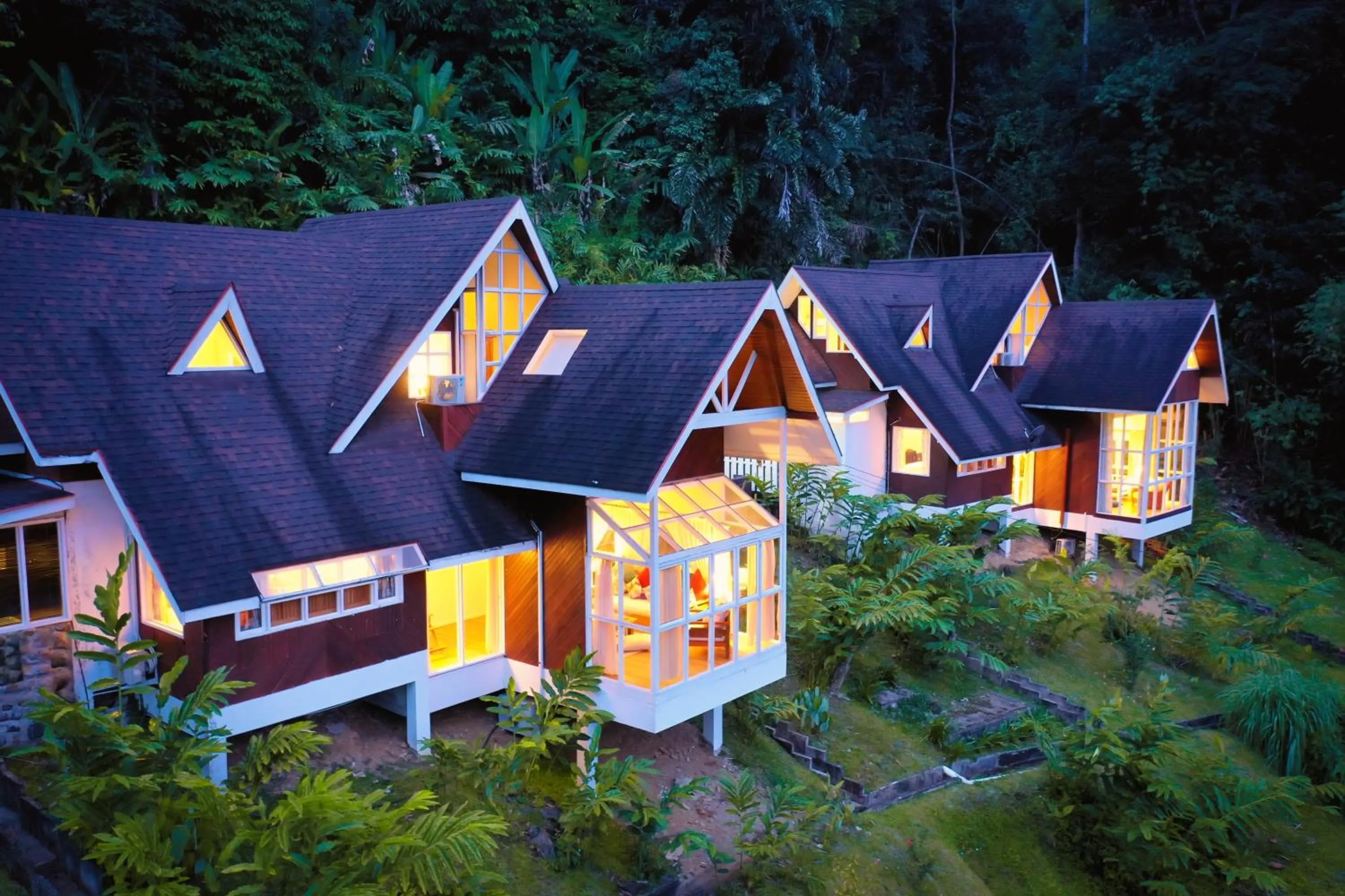 Property building in Sutera Sanctuary Lodges At Poring Hot Springs