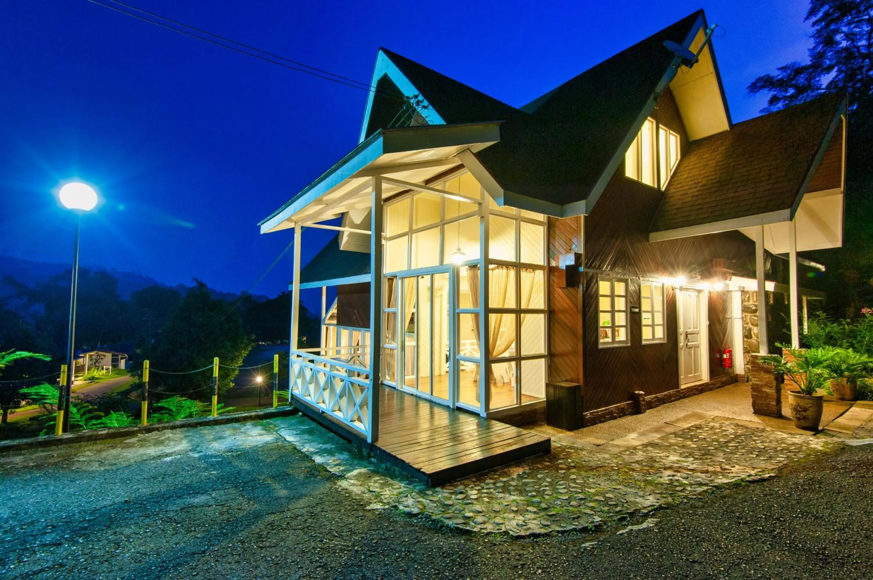 Property building in Sutera Sanctuary Lodges At Poring Hot Springs