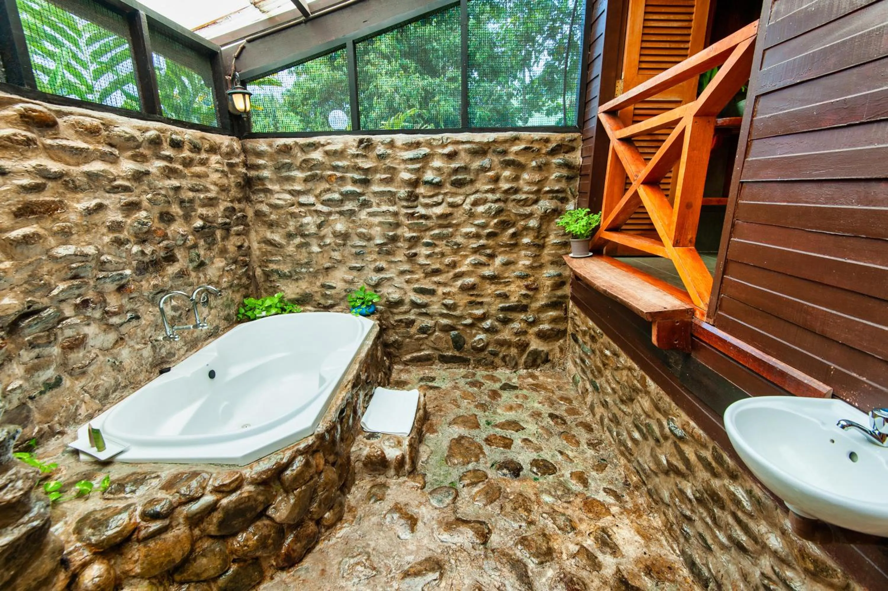 Bathroom in Sutera Sanctuary Lodges At Poring Hot Springs