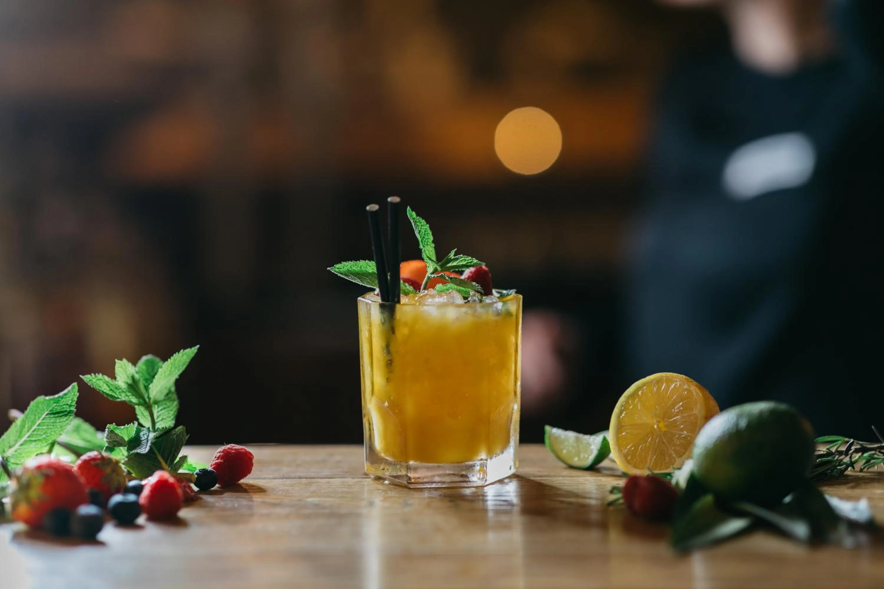 Food and drinks in Stammhaus im Hotel Alpine Palace