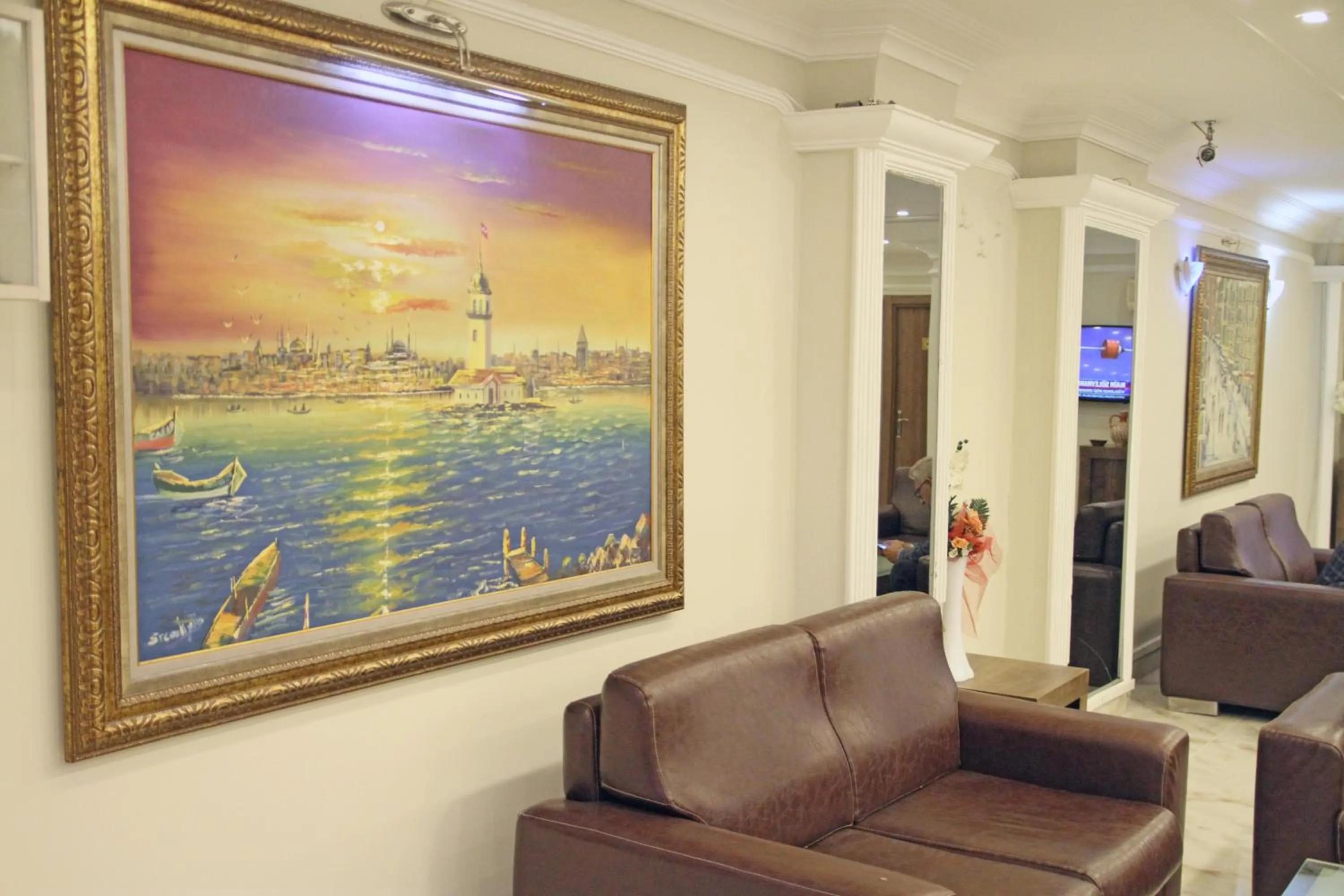 Lobby or reception in Hotel Marina City