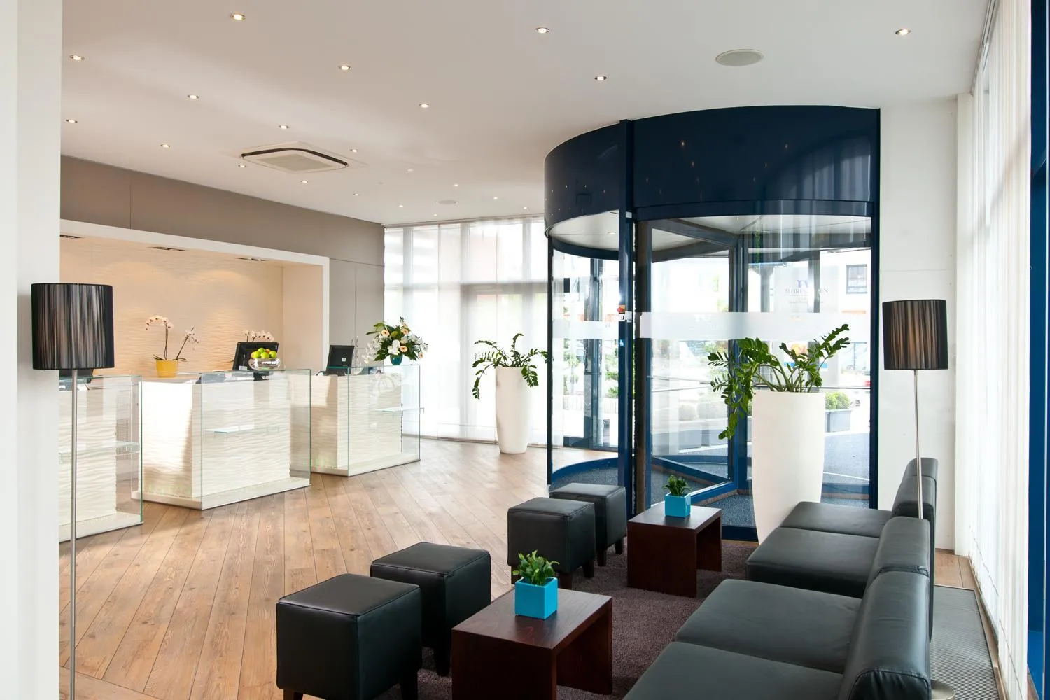 Lobby or reception in Hotel IV Jahreszeiten Lübeck