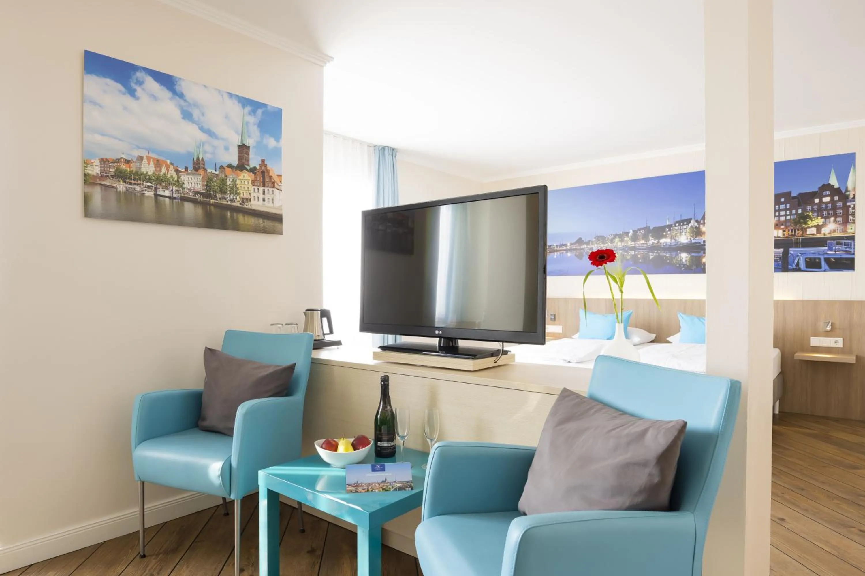 Seating area in Hotel IV Jahreszeiten Lübeck