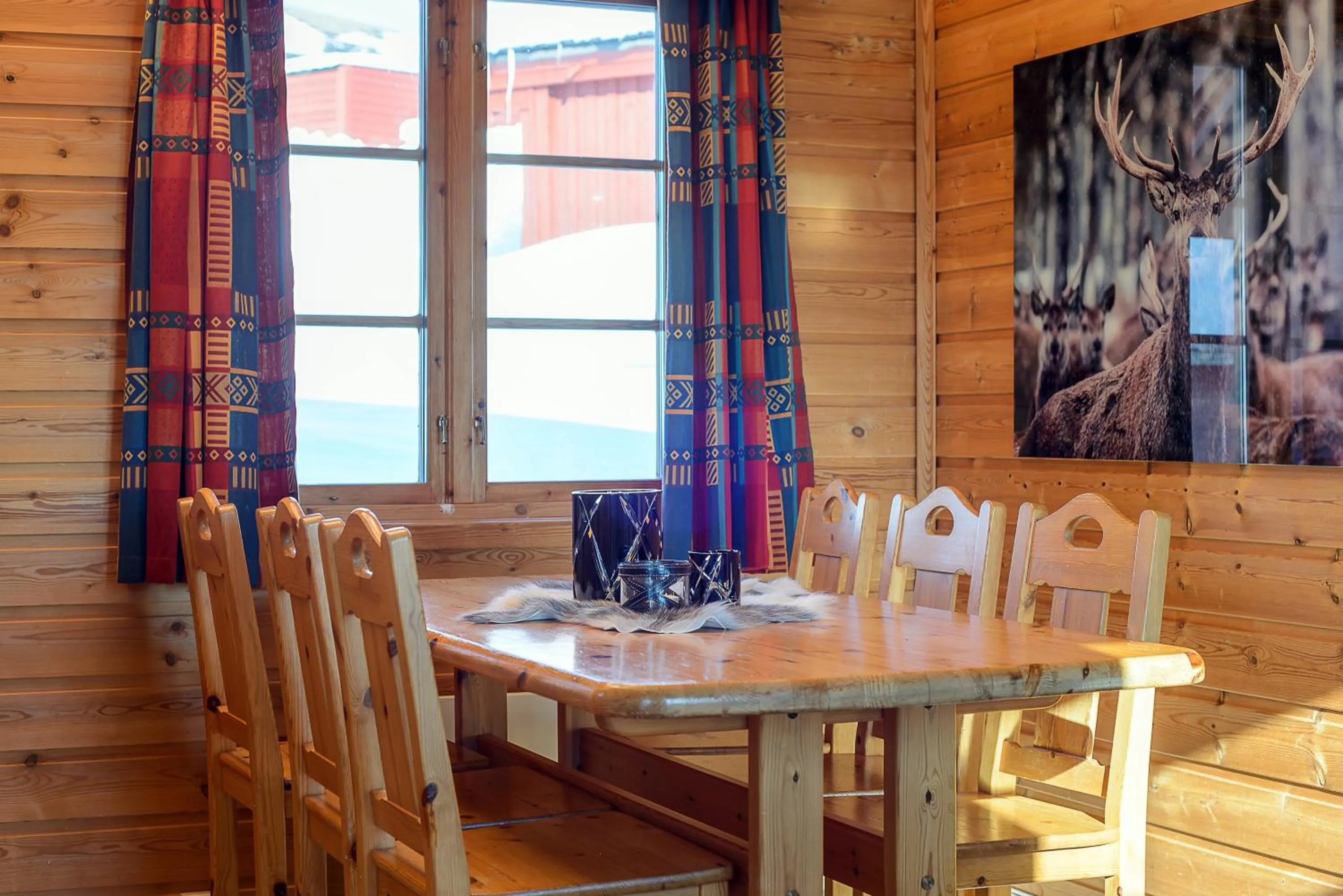 Seating area in Lillehammer Fjellstue og Hytteutleie