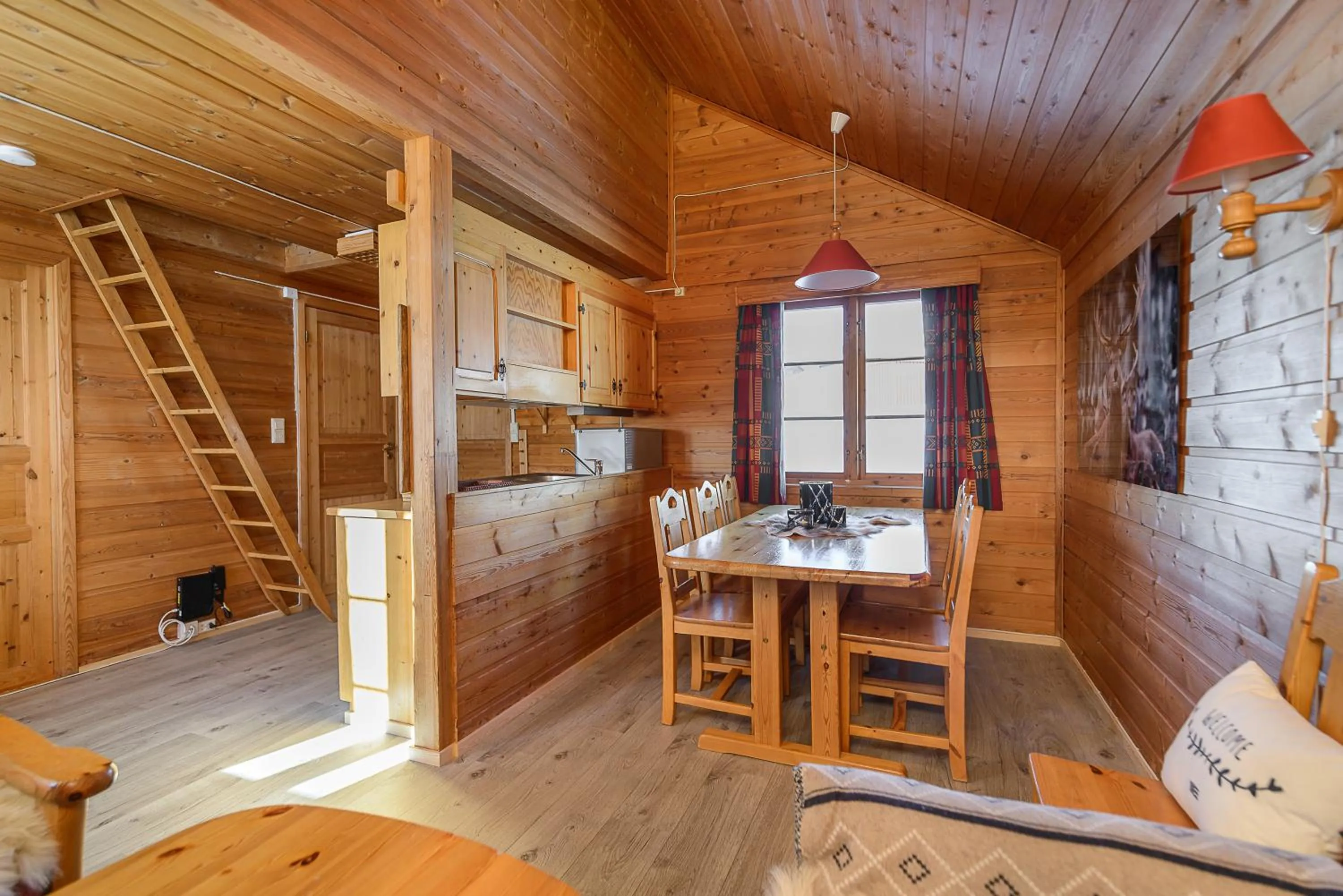 Living room in Lillehammer Fjellstue og Hytteutleie