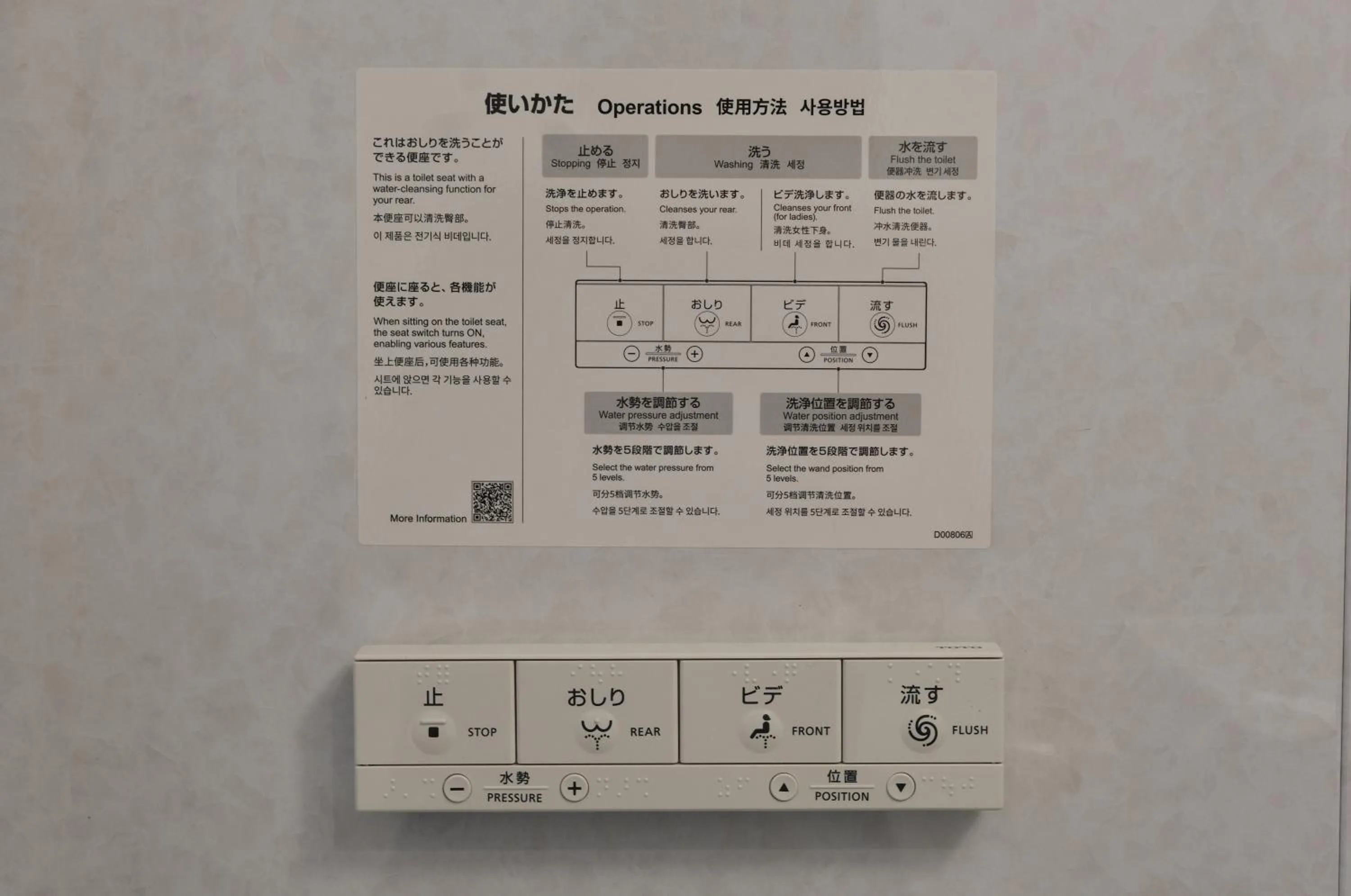 Toilet in Belmont Hotel