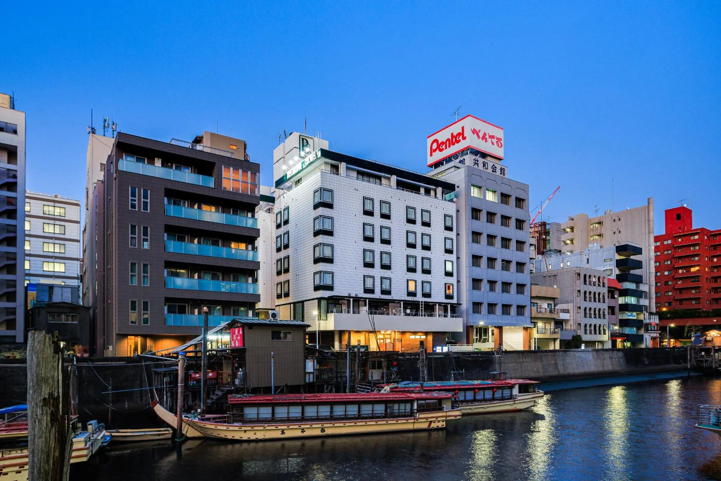 Property building in Belmont Hotel