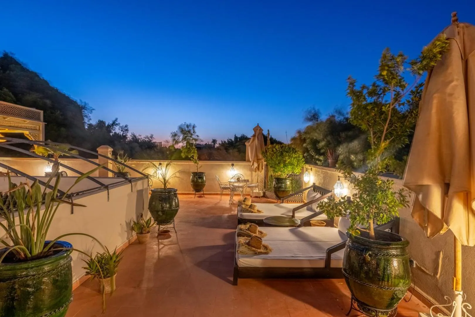 Balcony/Terrace in Riad Adika & Spa