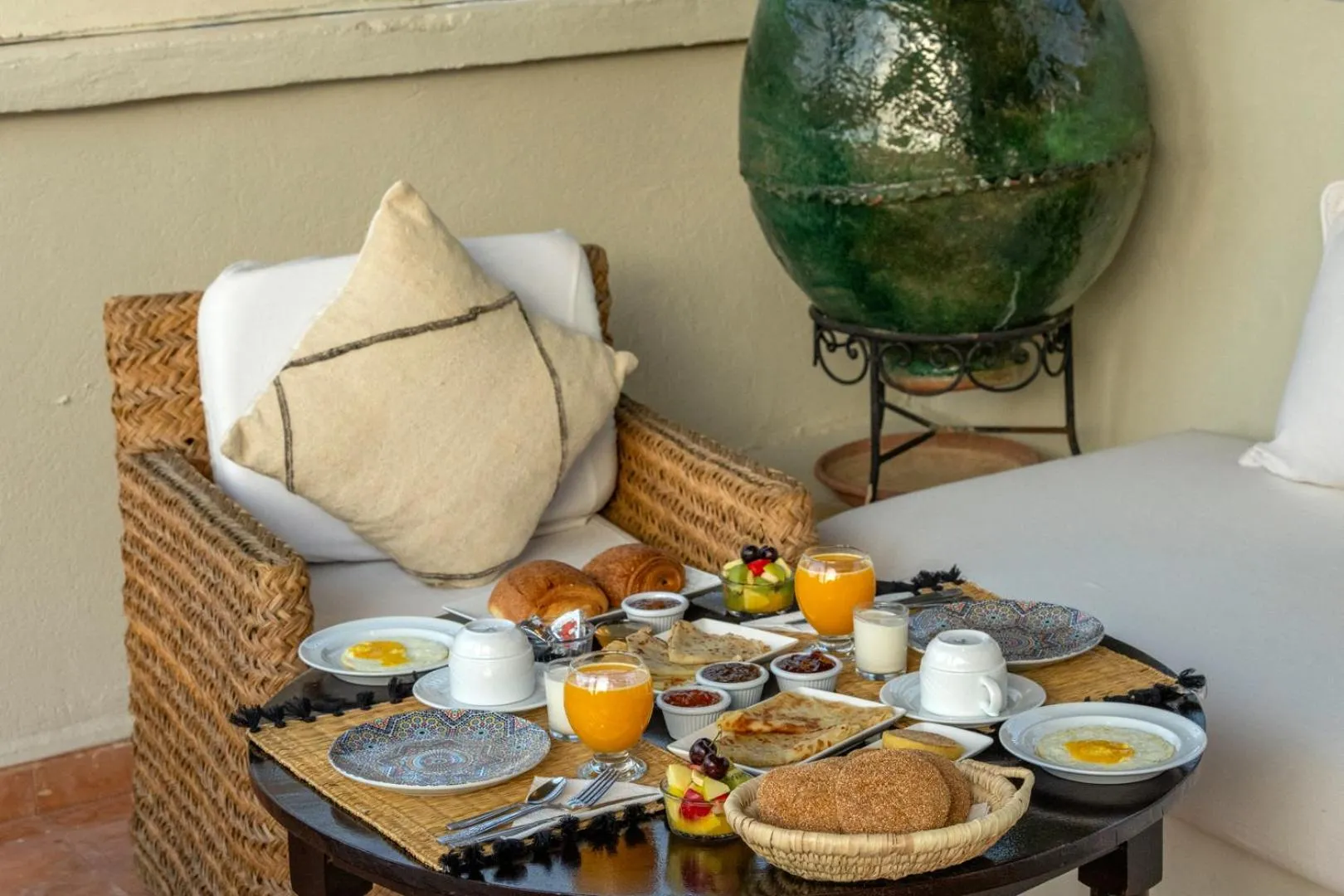 Dining area in Riad Adika & Spa