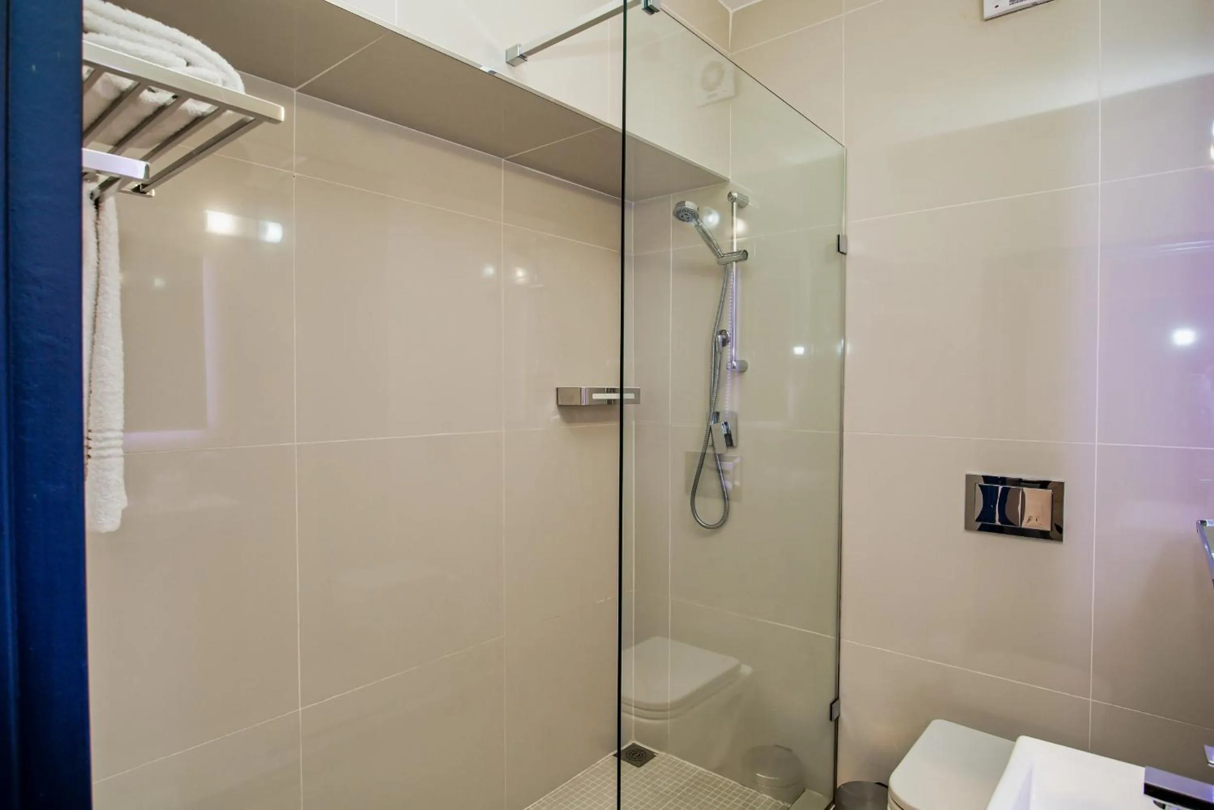 Bathroom in 9 On Barrack