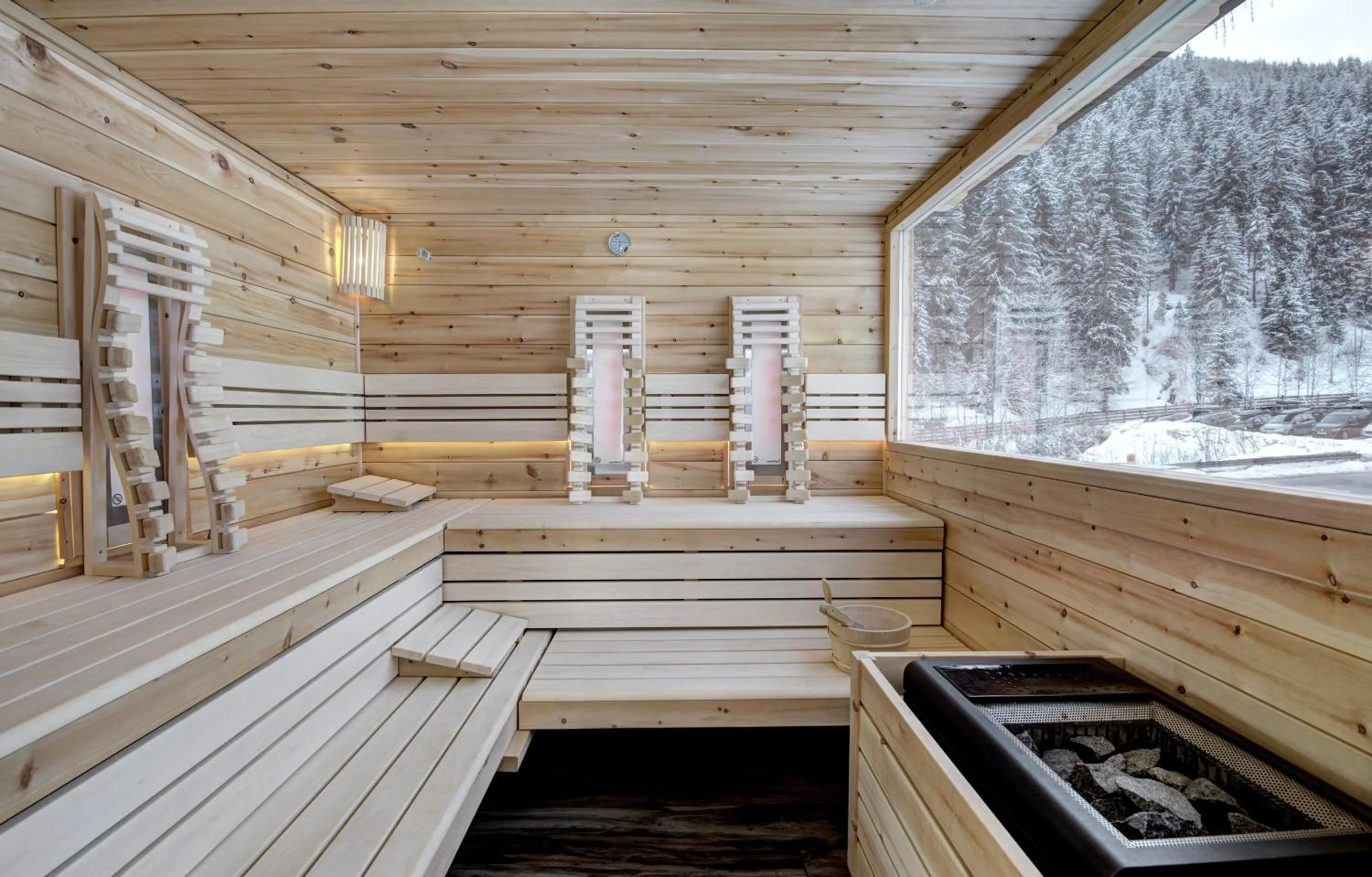 Sauna in Hotel-Restaurant Bike&Snow Lederer
