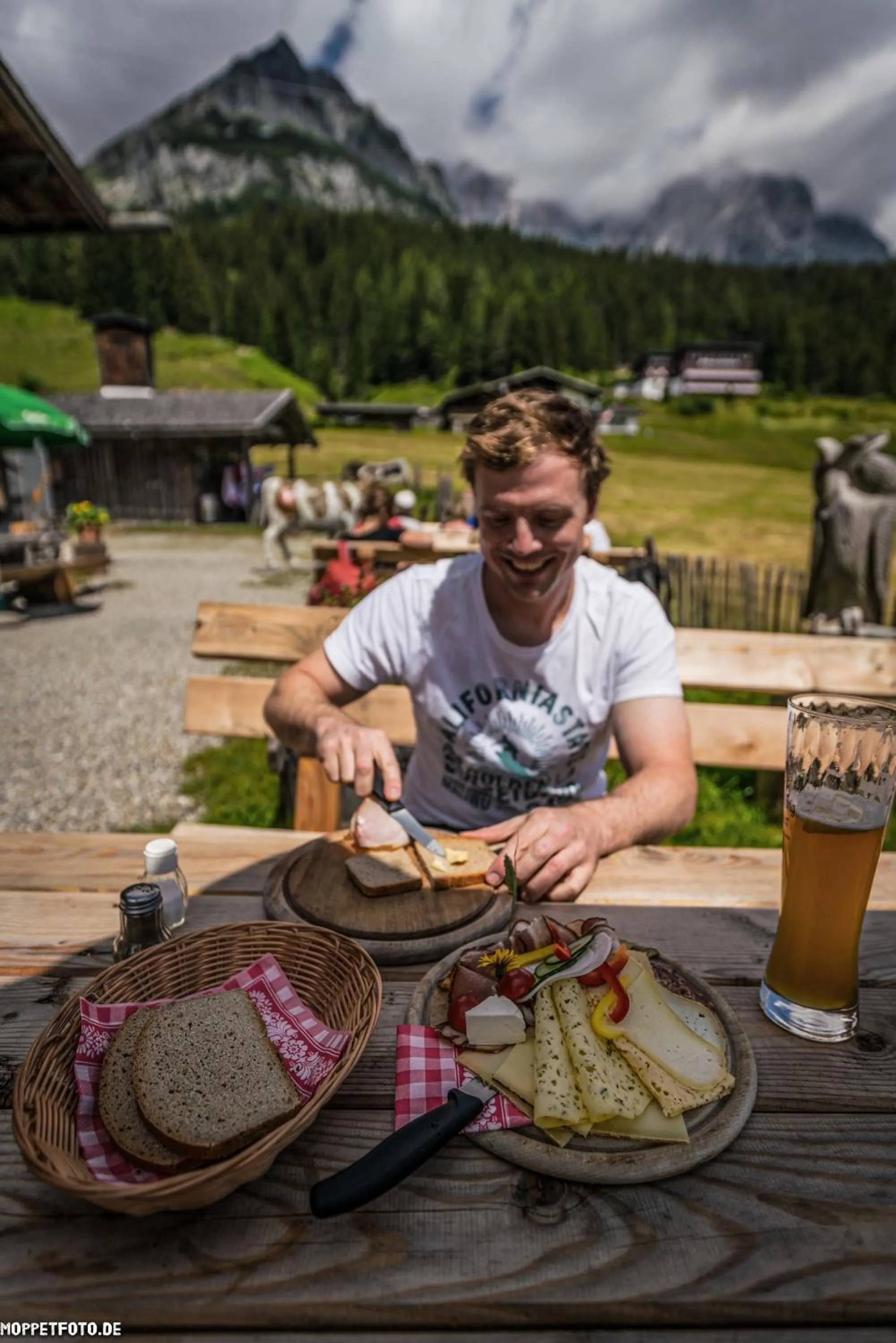 Mountain view in Hotel-Restaurant Bike&Snow Lederer