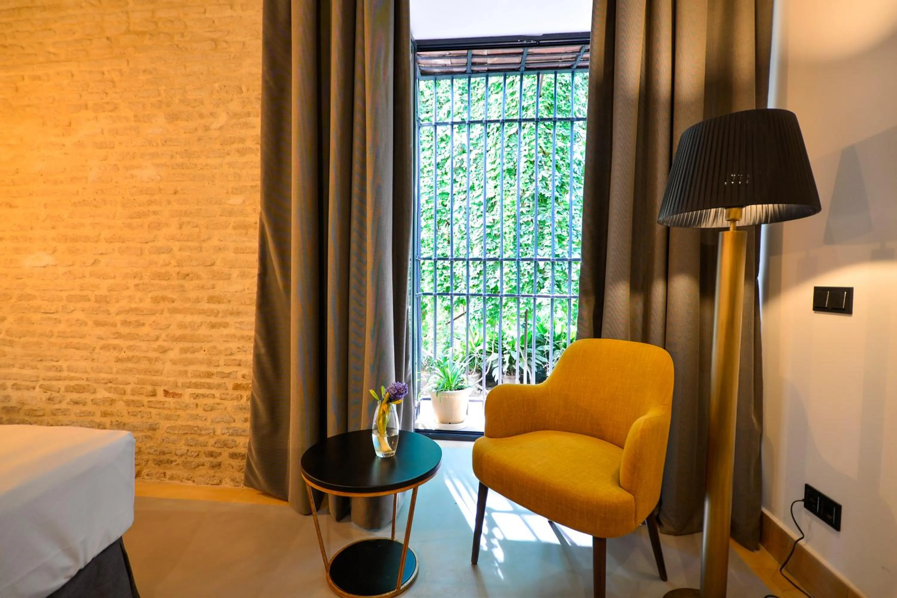 View (from property/room), Bed in Legado Alcazar Hotel