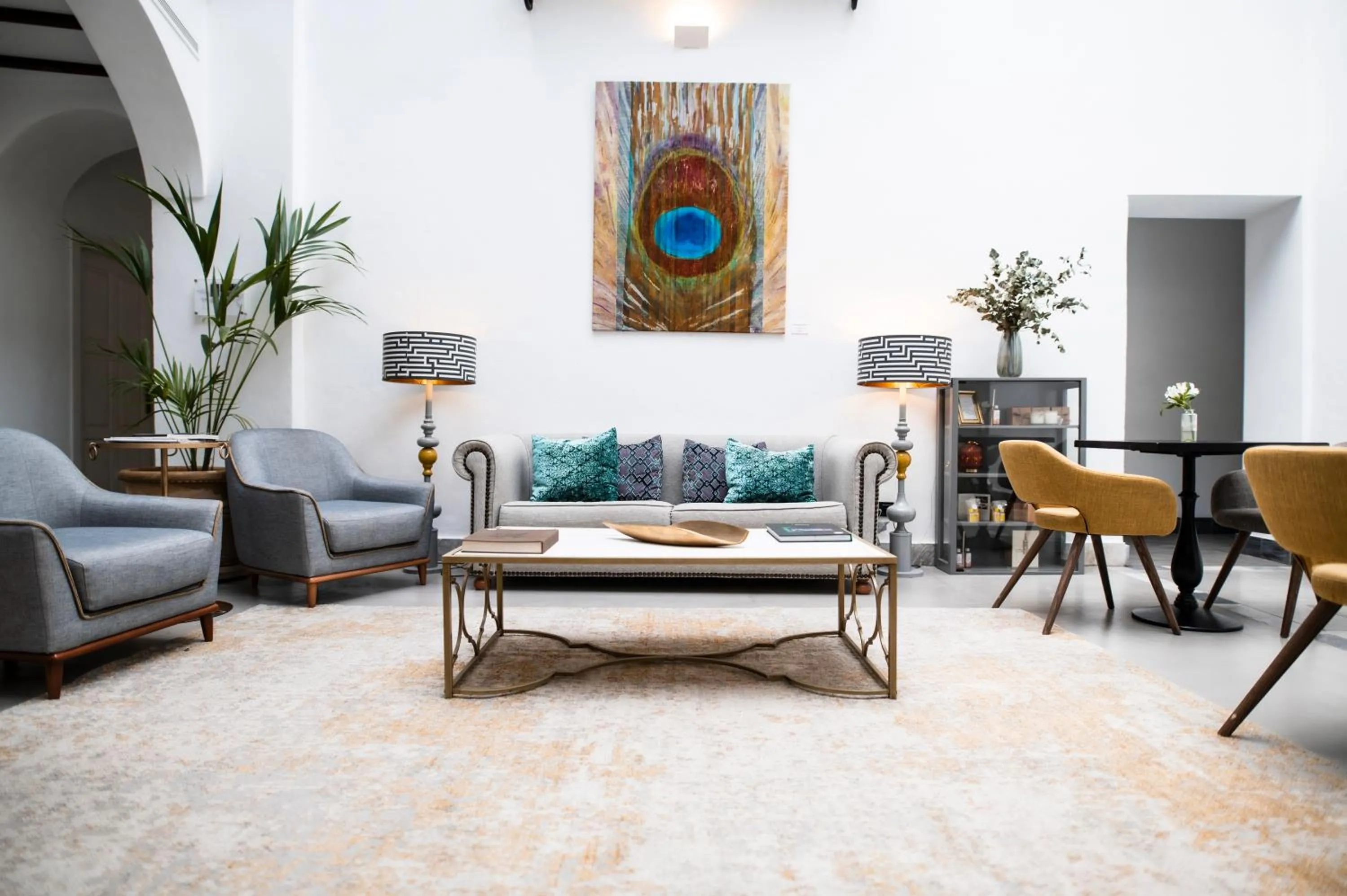 Patio in Legado Alcazar Hotel