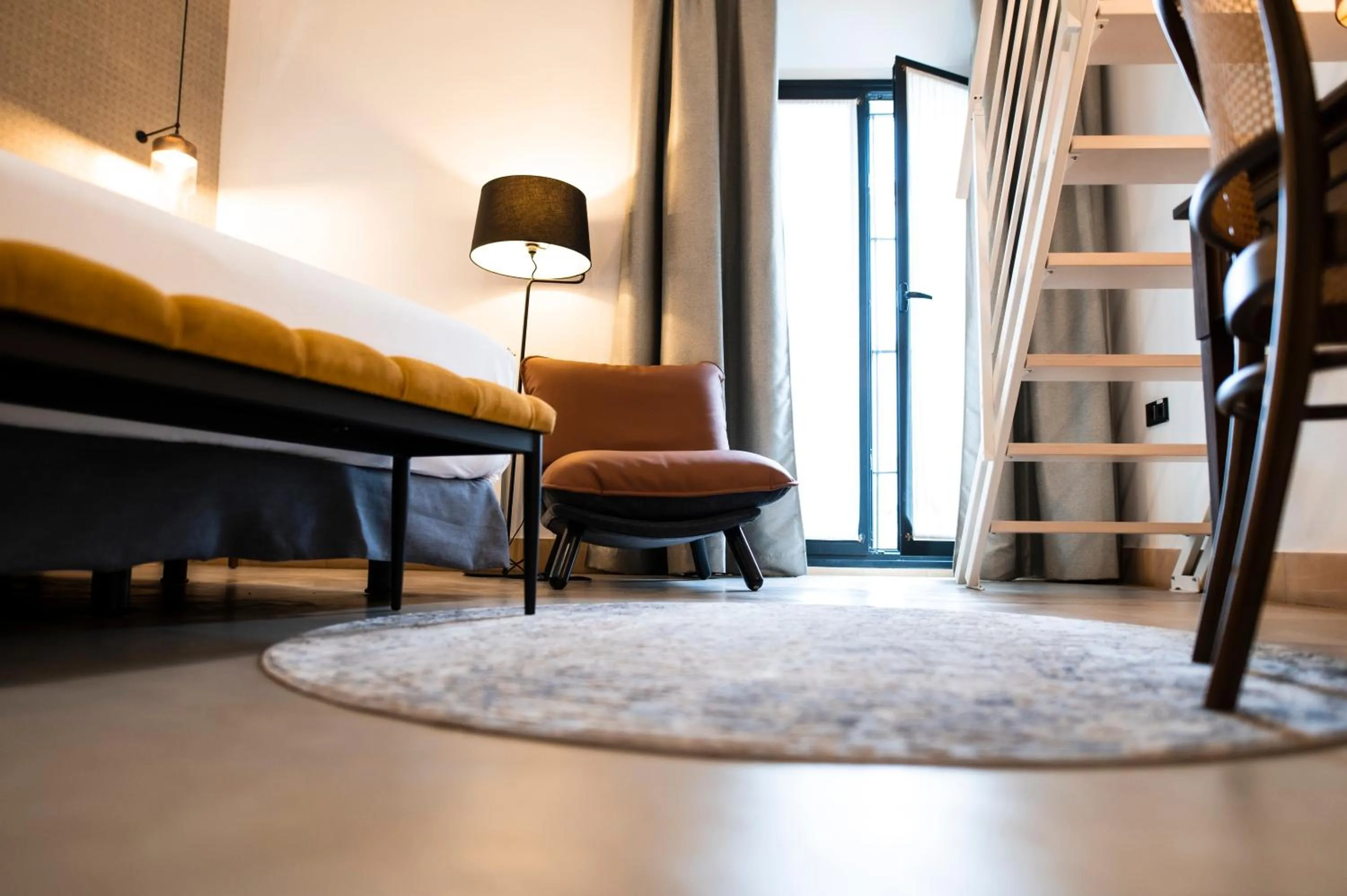 Bed in Legado Alcazar Hotel