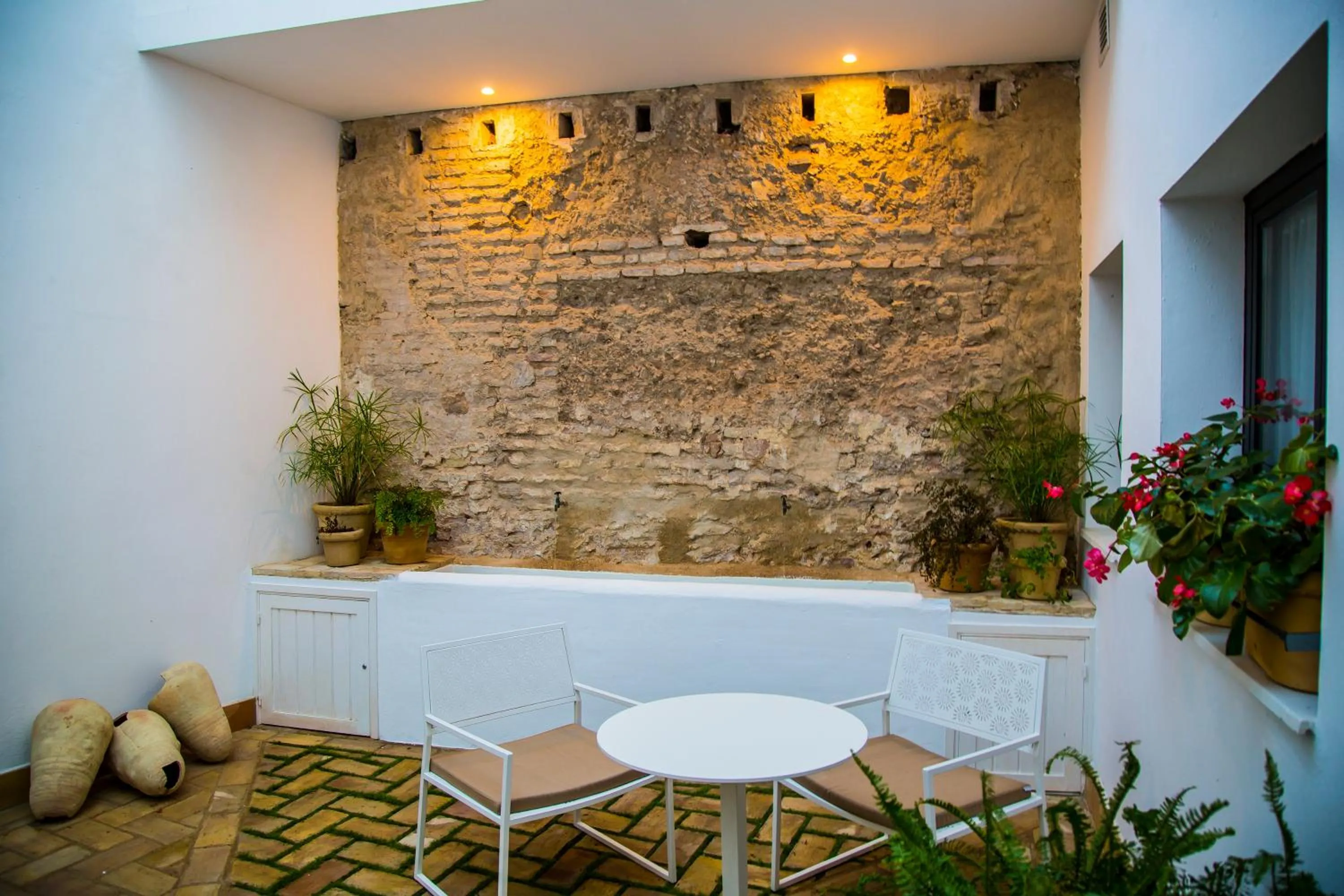 Patio in Legado Alcazar Hotel