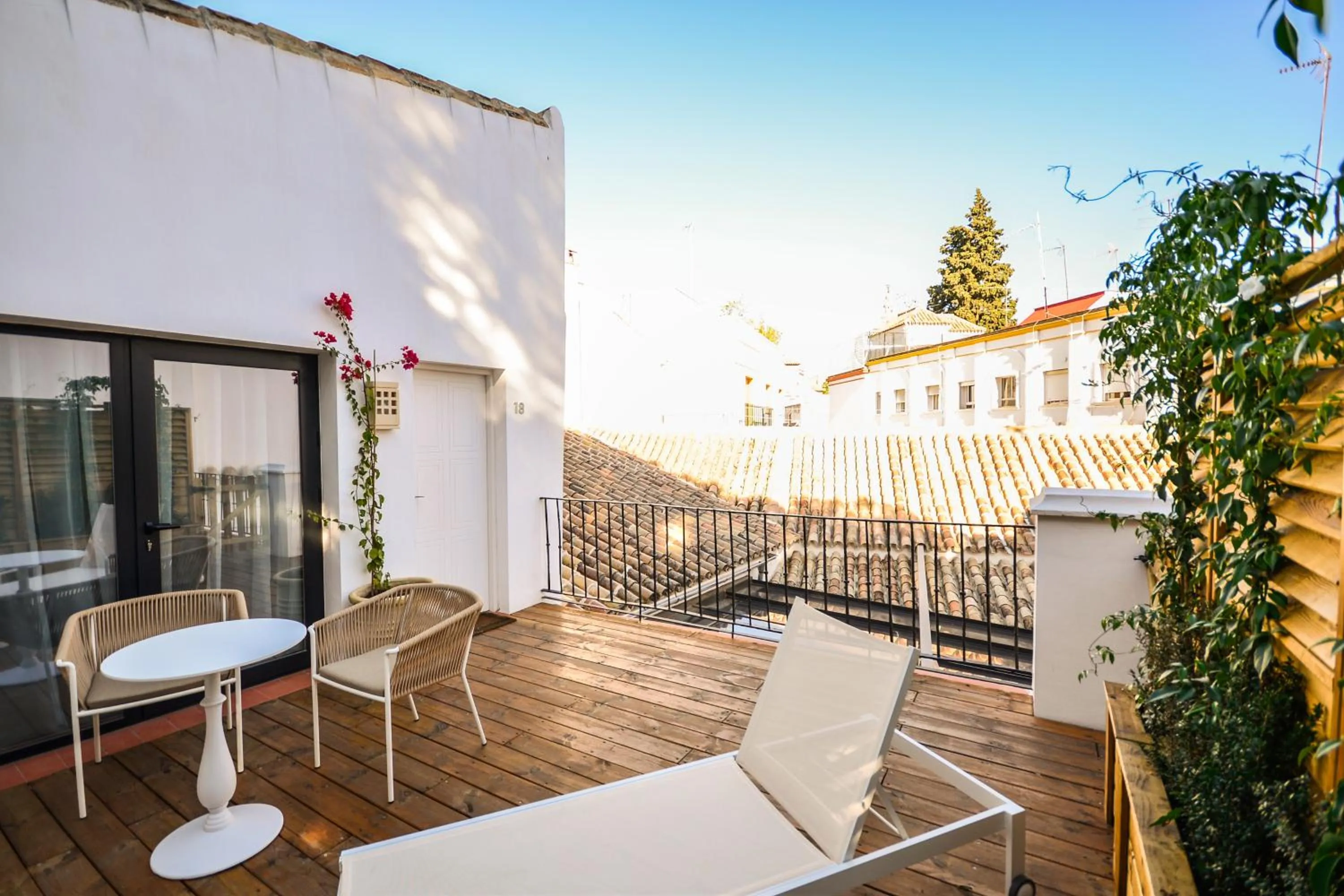 Balcony/Terrace in Legado Alcazar Hotel