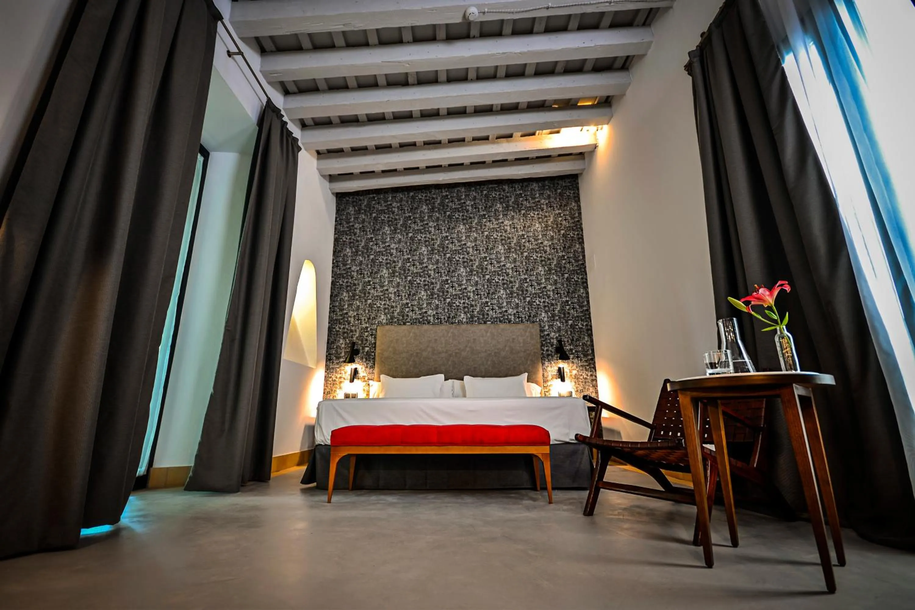 Bed in Legado Alcazar Hotel