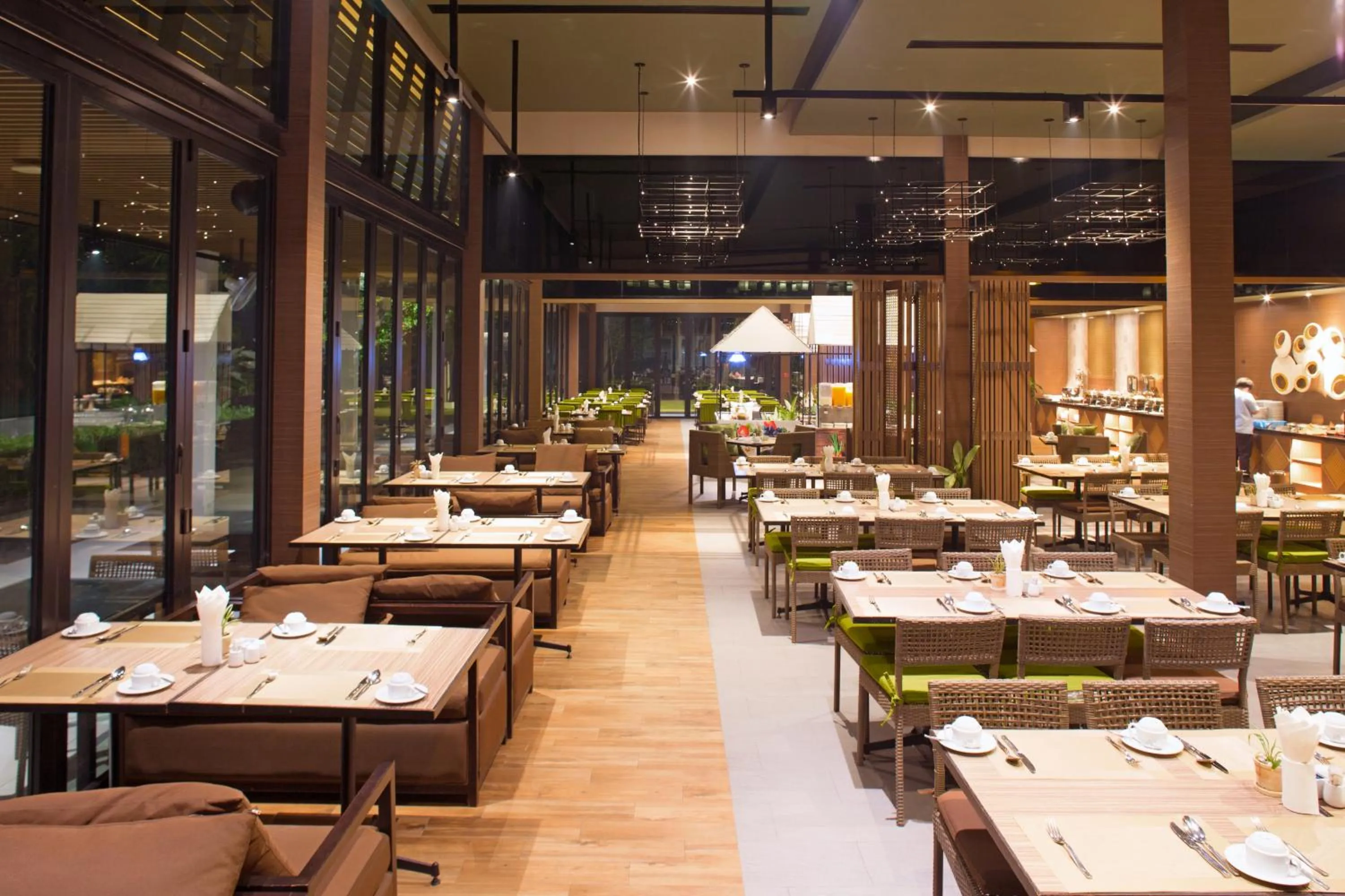 Restaurant/places to eat in Mida Resort Kanchanaburi - SHA PLUS