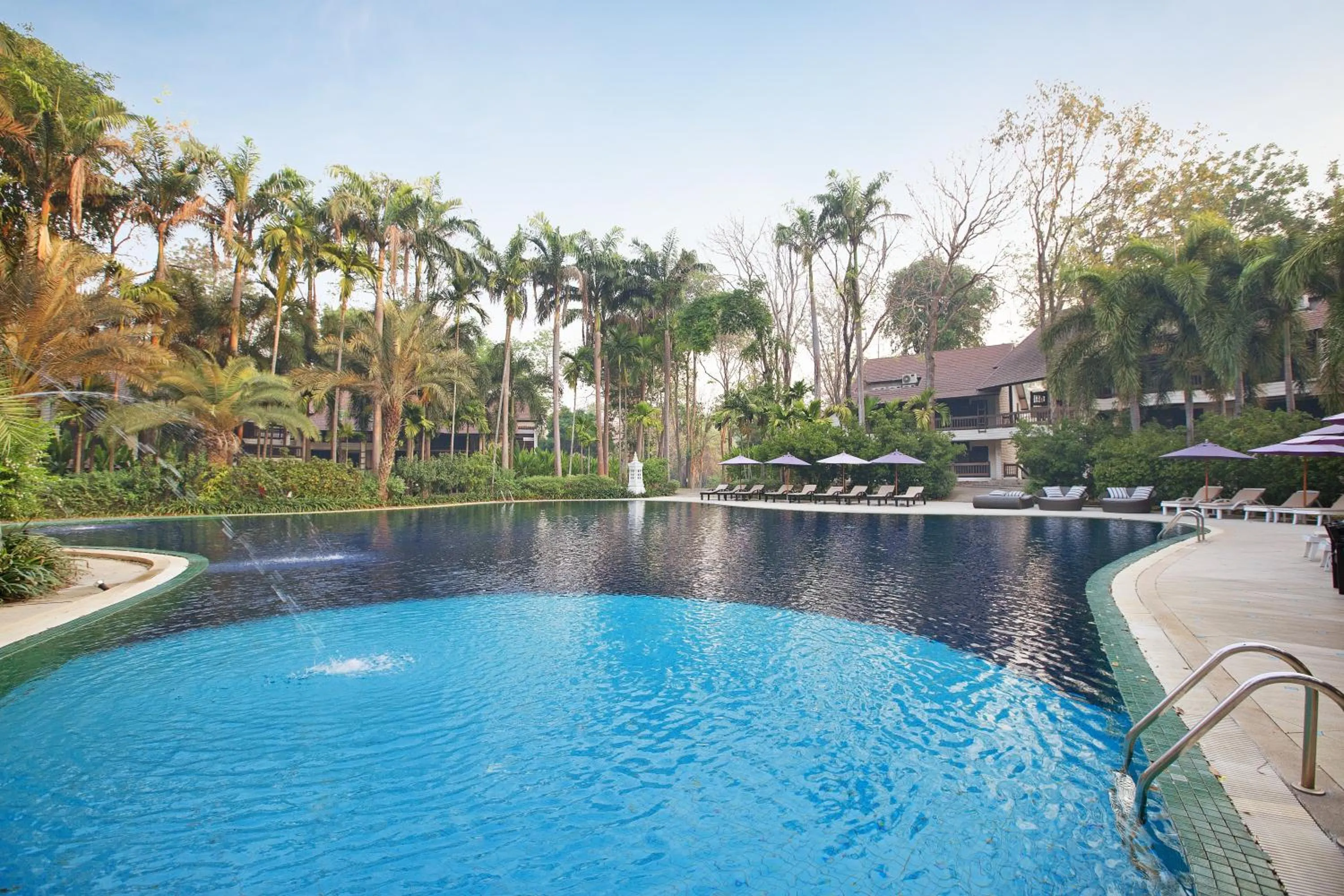 Swimming pool in Mida Resort Kanchanaburi - SHA PLUS