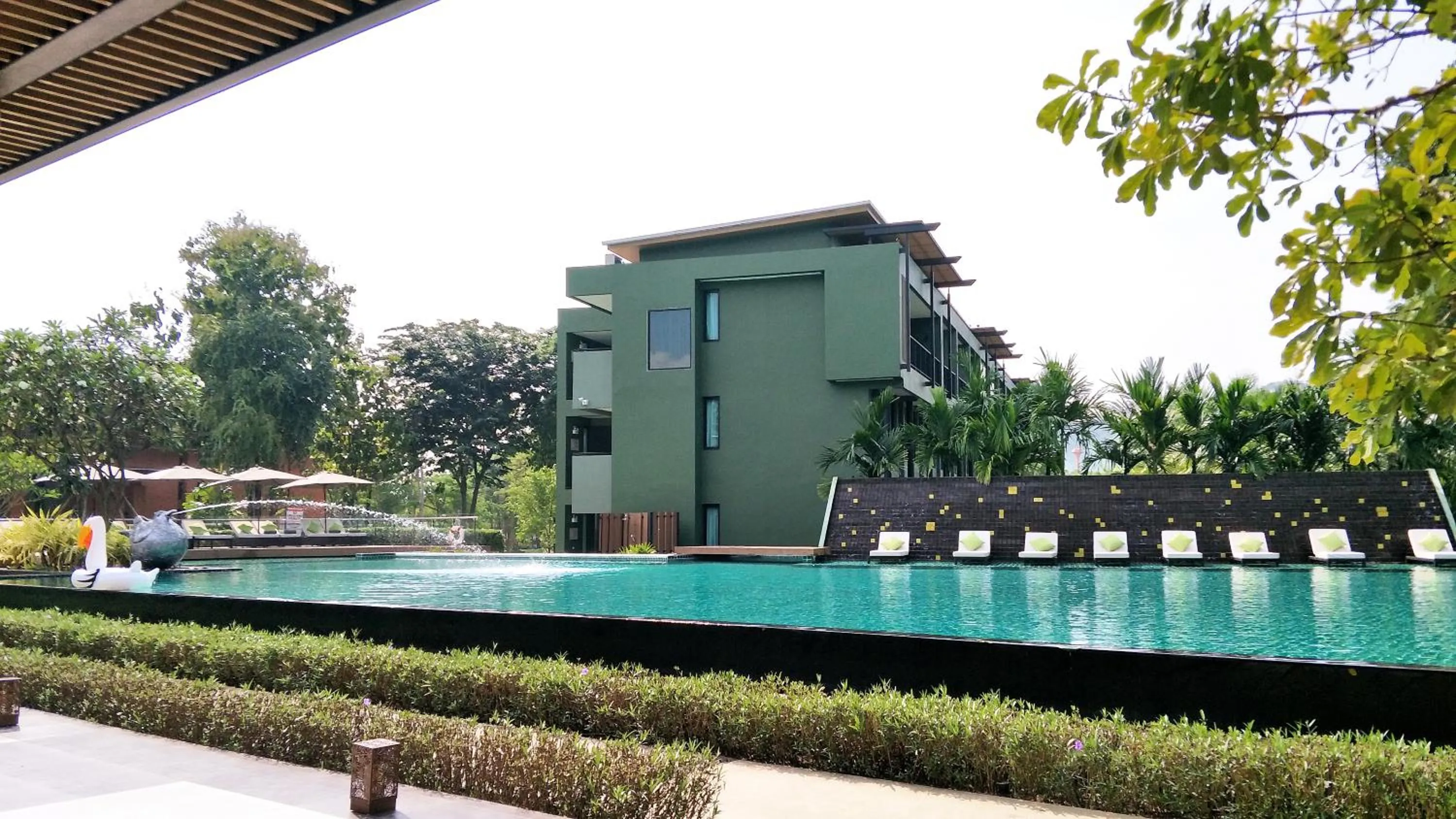 Swimming pool in Mida Resort Kanchanaburi - SHA PLUS