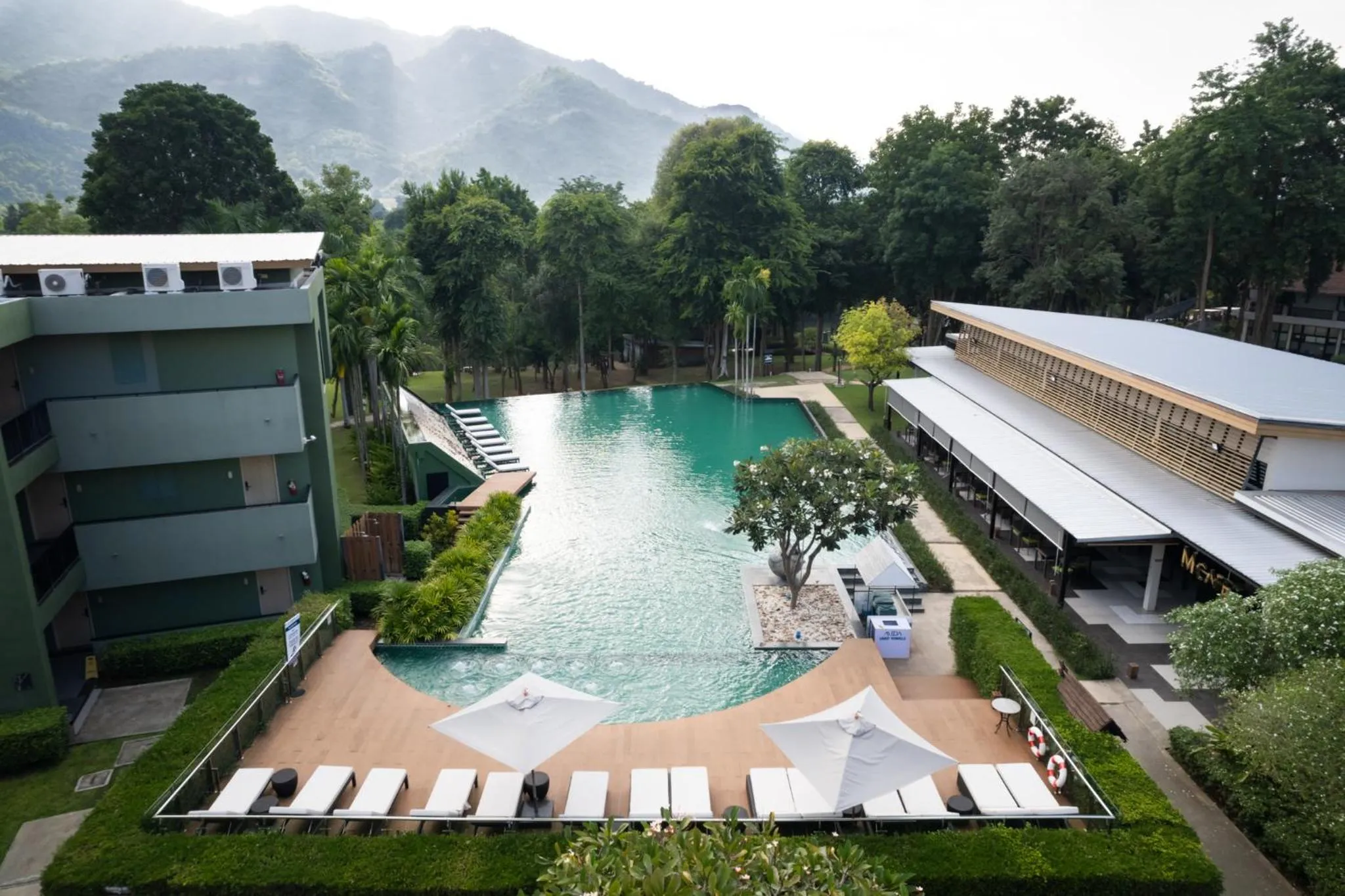Property building in Mida Resort Kanchanaburi - SHA PLUS